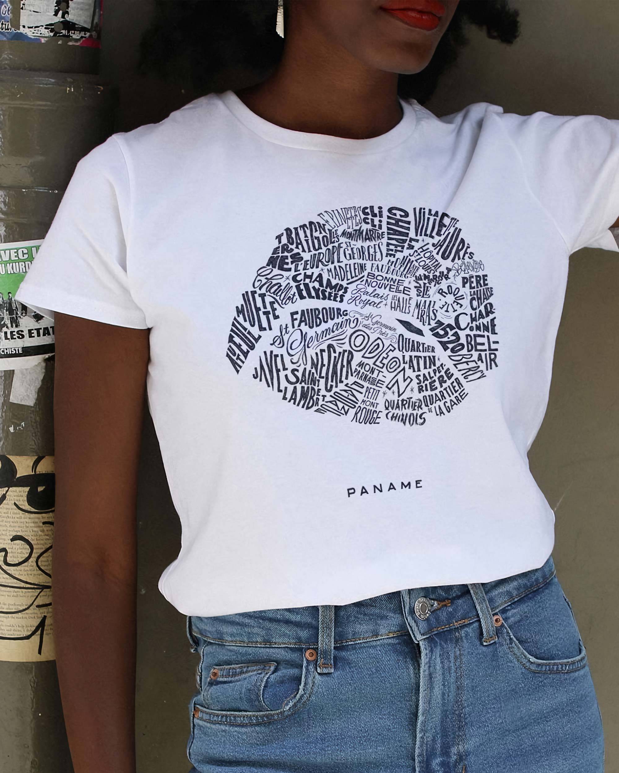 T-shirt Quartiers Paname (en promo) Grafitee