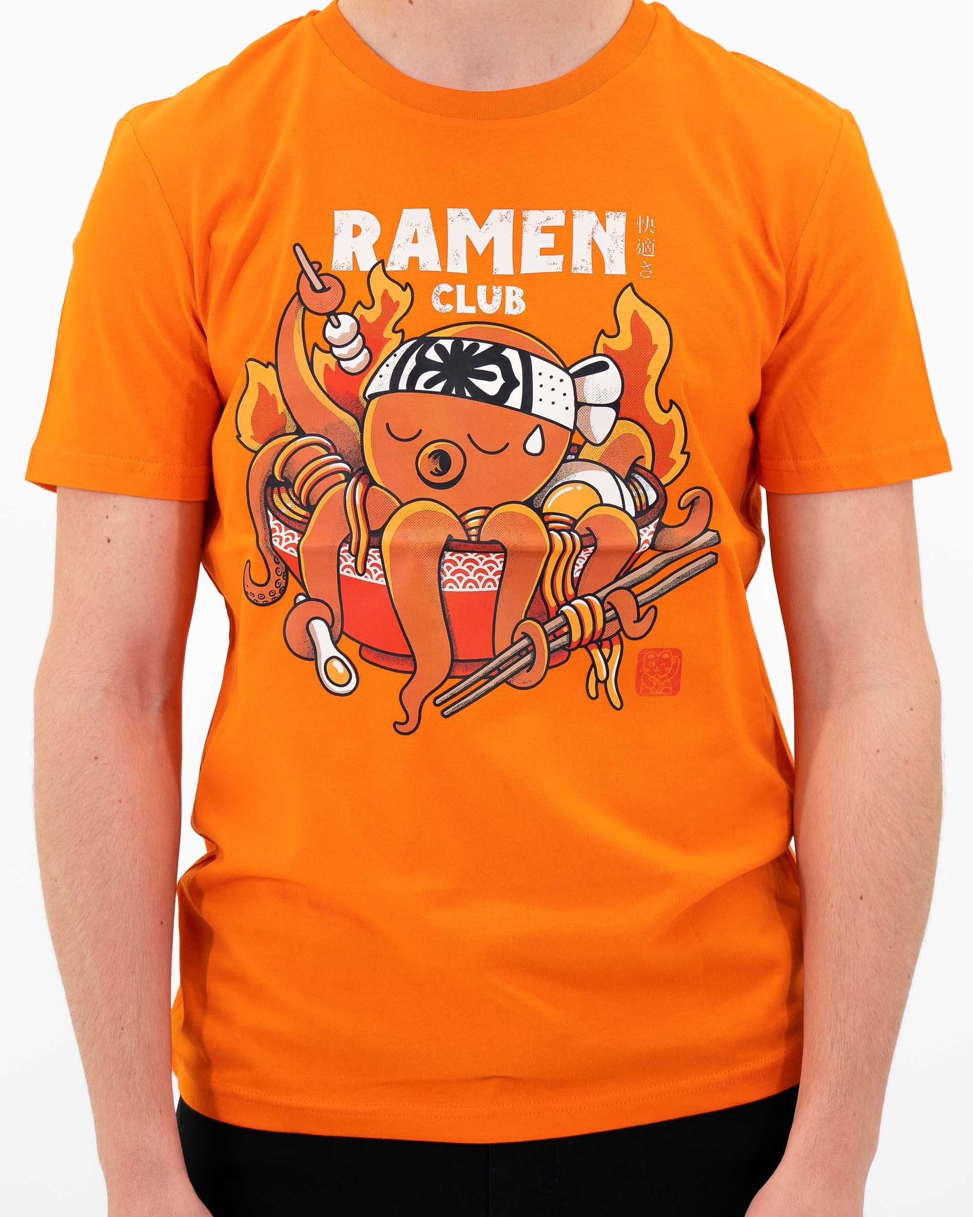 T-shirt Tako Club (en promo) de couleur Orange