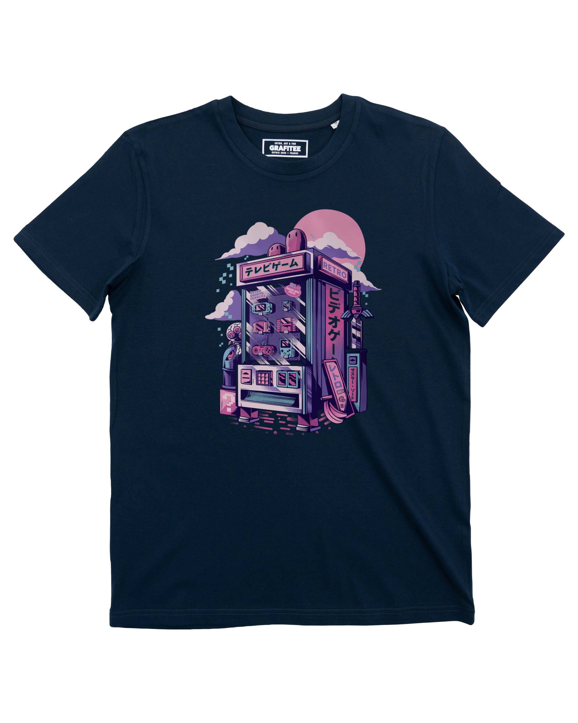 T-shirt Retro Vending Machine (en promo) Grafitee