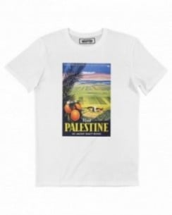 T-shirt Palestine Oranger (en promo) Grafitee