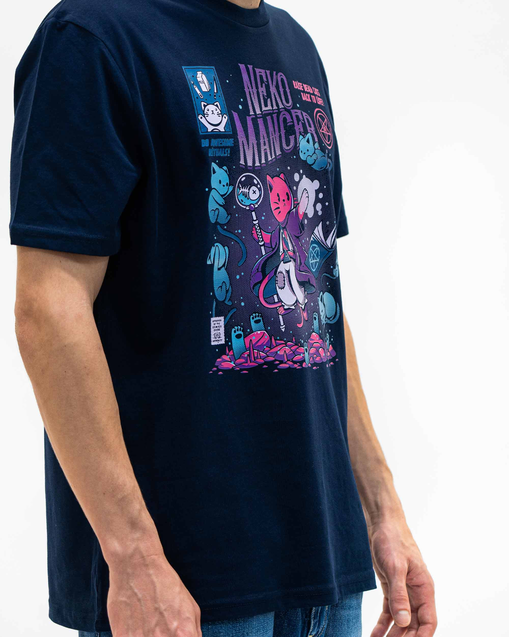 T-shirt Nekomancer (en promo) de couleur Navy