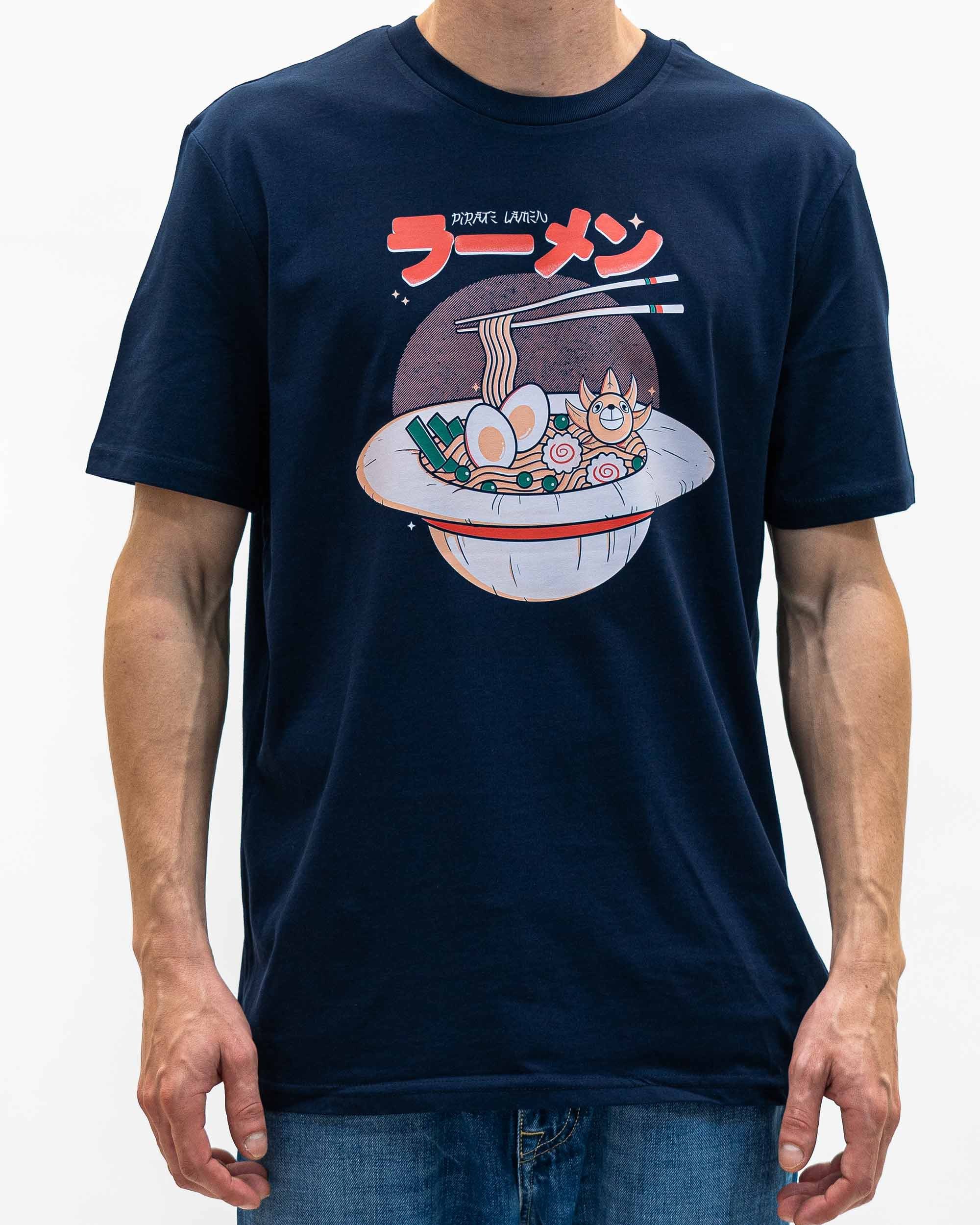 T-shirt Pirate Ramen (en promo) de couleur Navy