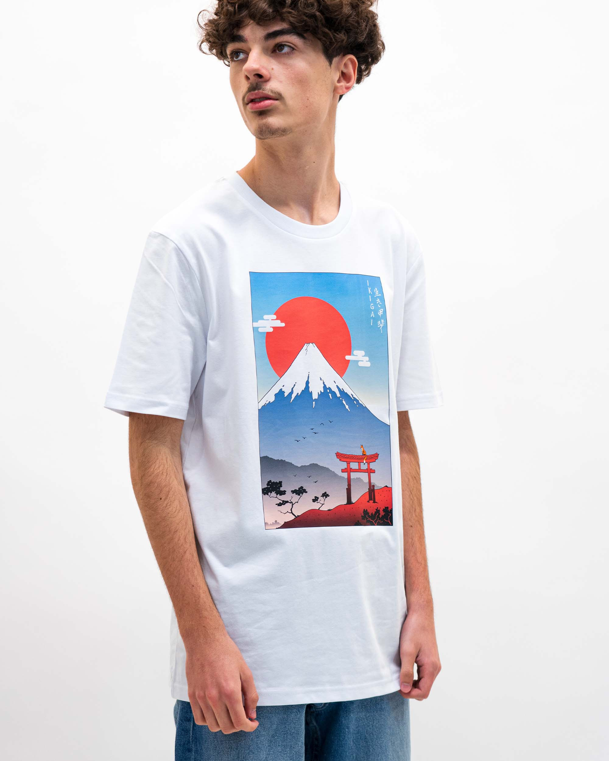 T-shirt Ikigai Mont Fuji (en promo) Grafitee