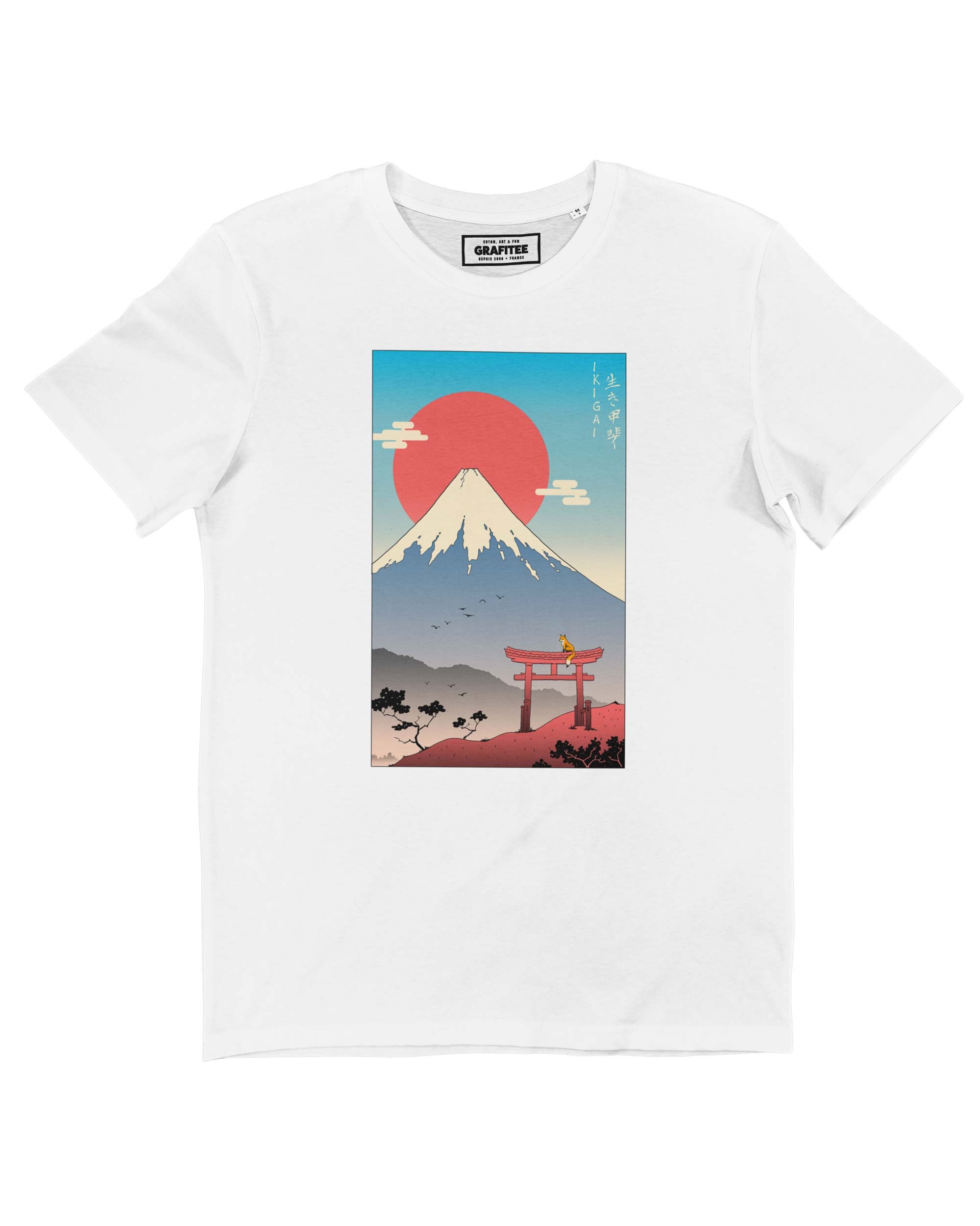 T-shirt Ikigai Mont Fuji (en promo) Grafitee