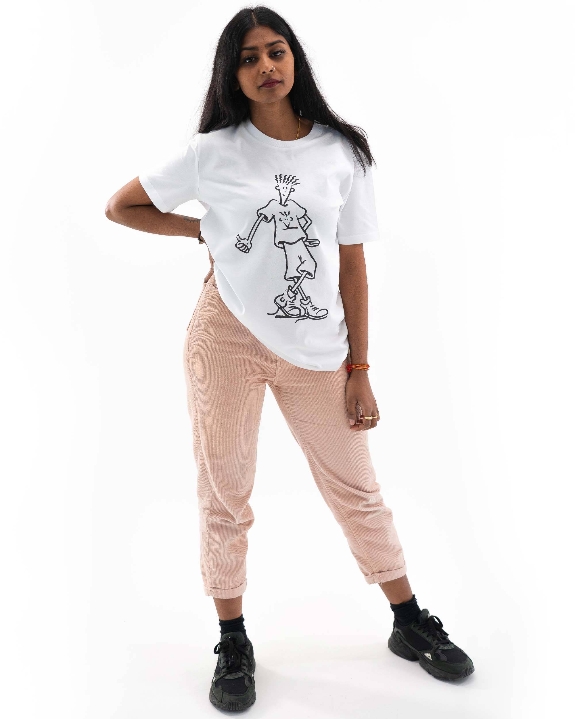 T-shirt Fido Dido (en promo) de couleur Blanc