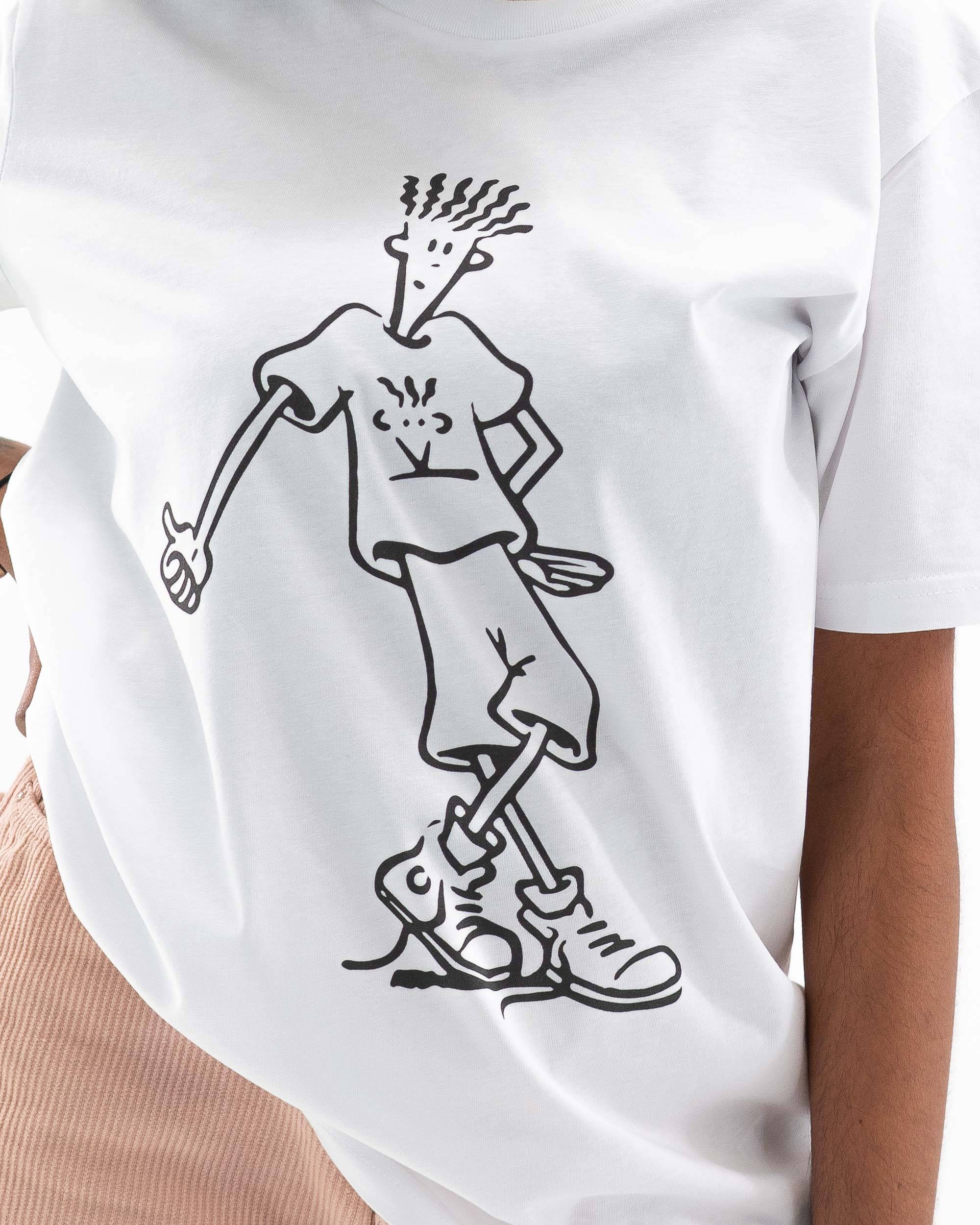 T-shirt Fido Dido (en promo) de couleur Blanc