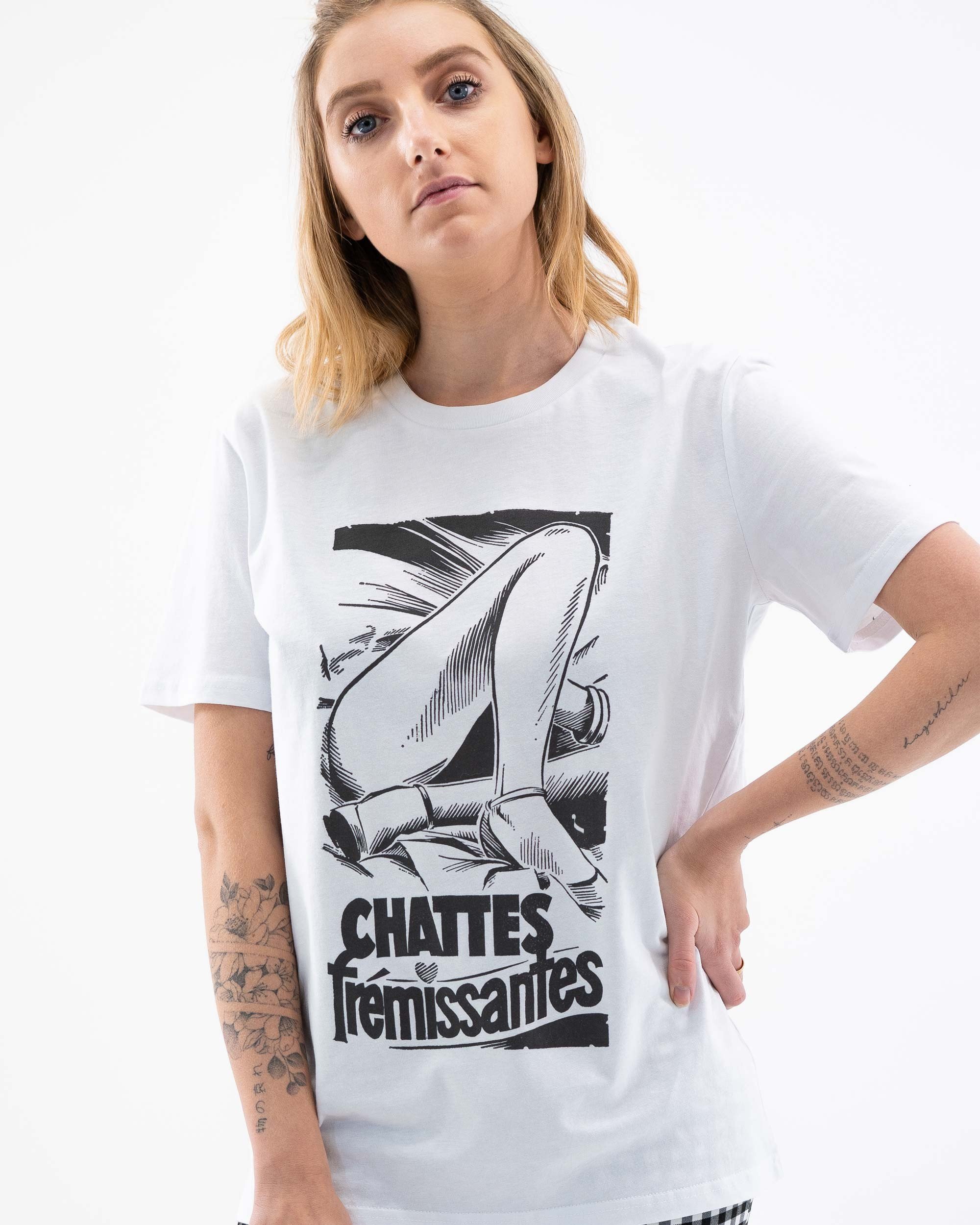 T-shirt Chattes Frémissantes (en promo) Grafitee