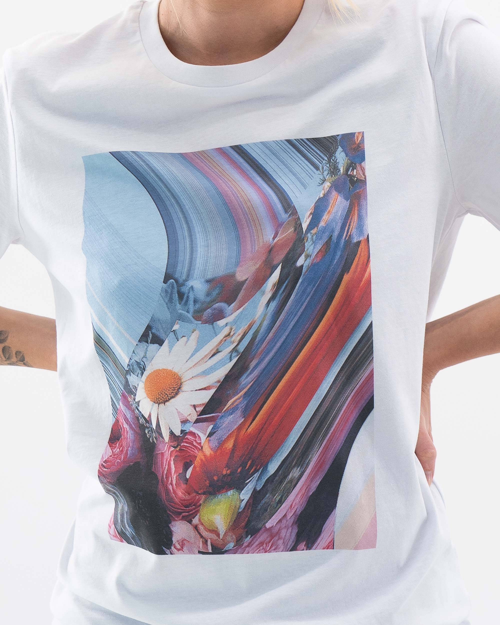 T-shirt Flora (en promo) de couleur Blanc