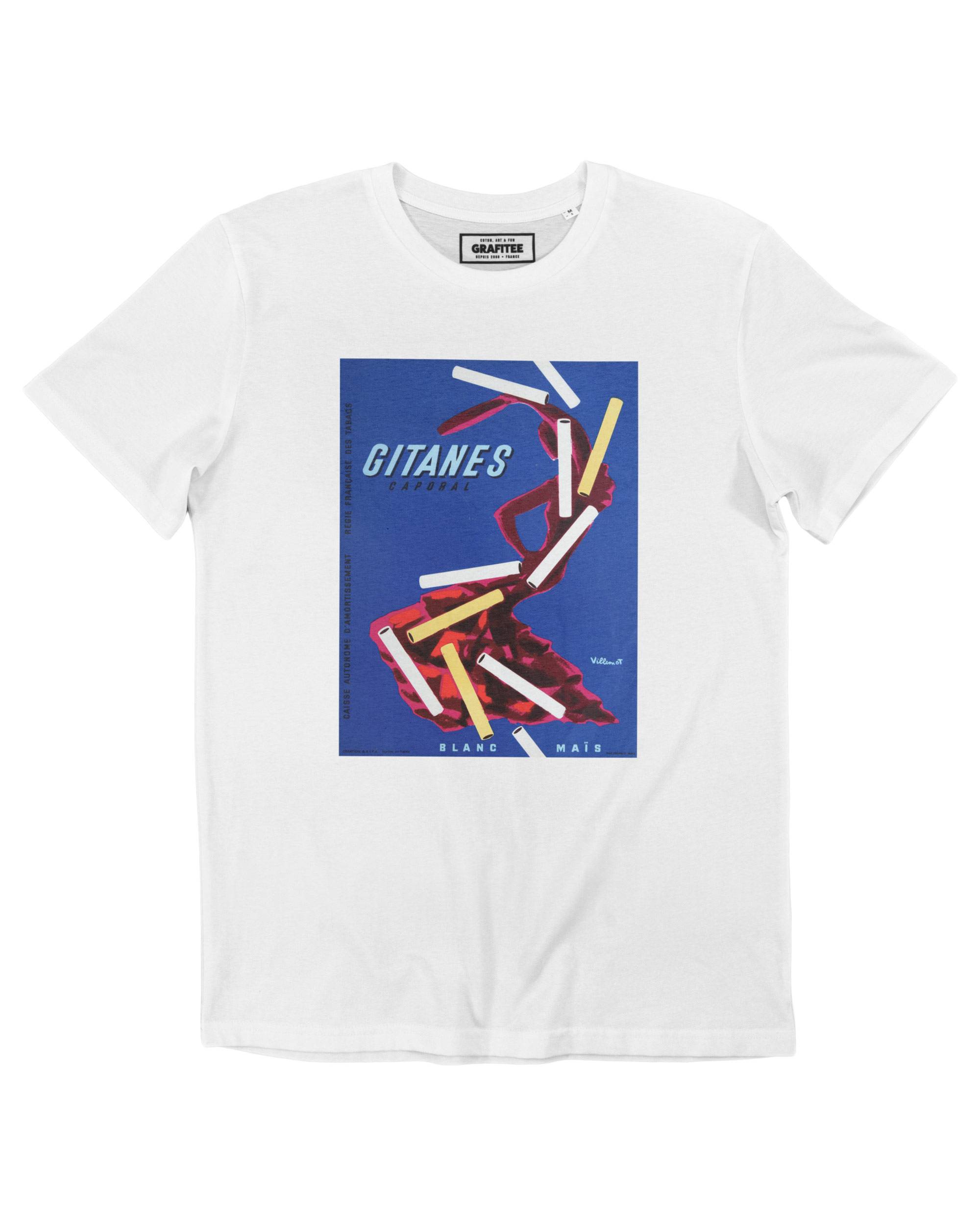 T-shirt Cigarettes Gitanes (en promo) Grafitee