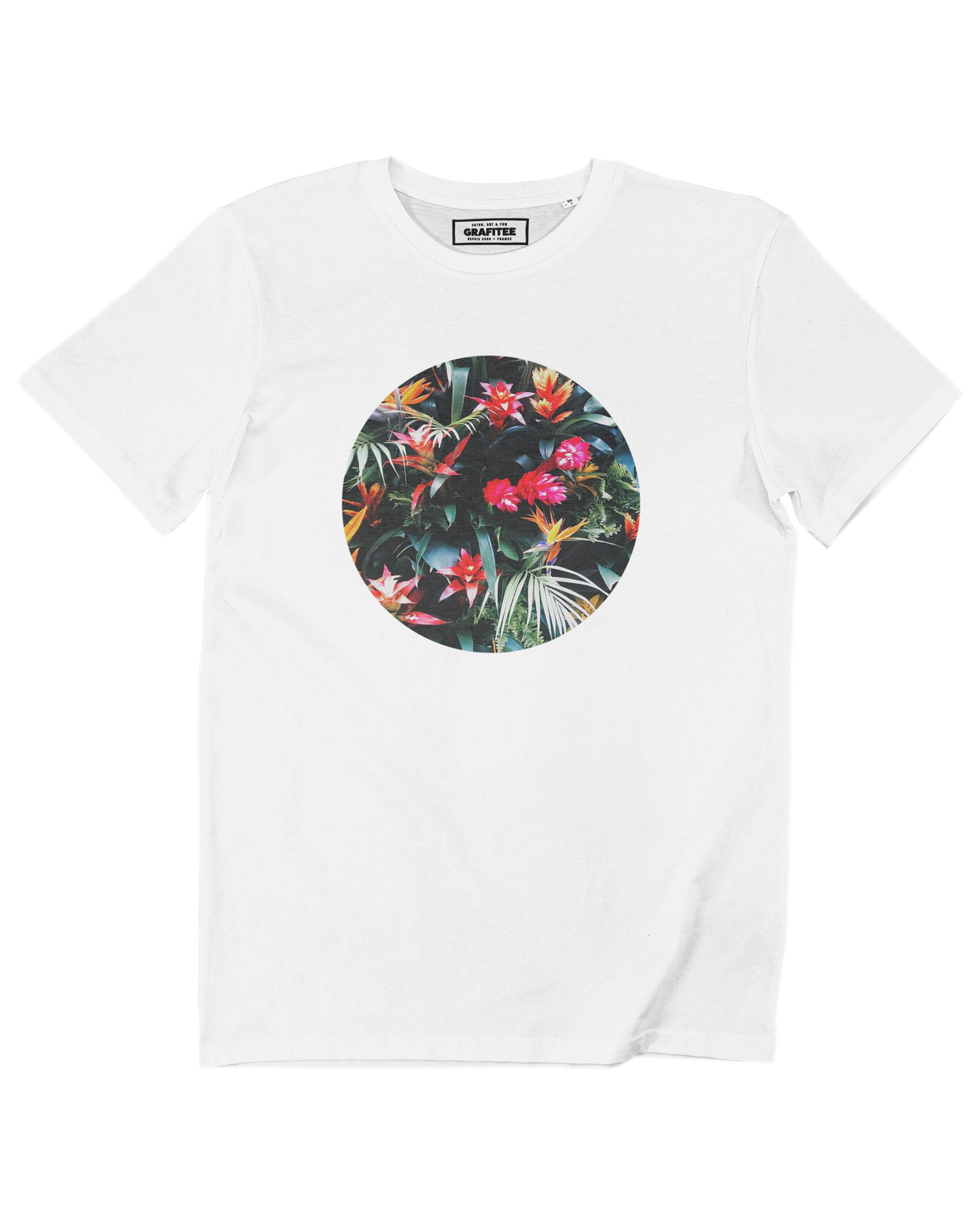 T-shirt Fleurs Tropicales (en promo) Grafitee