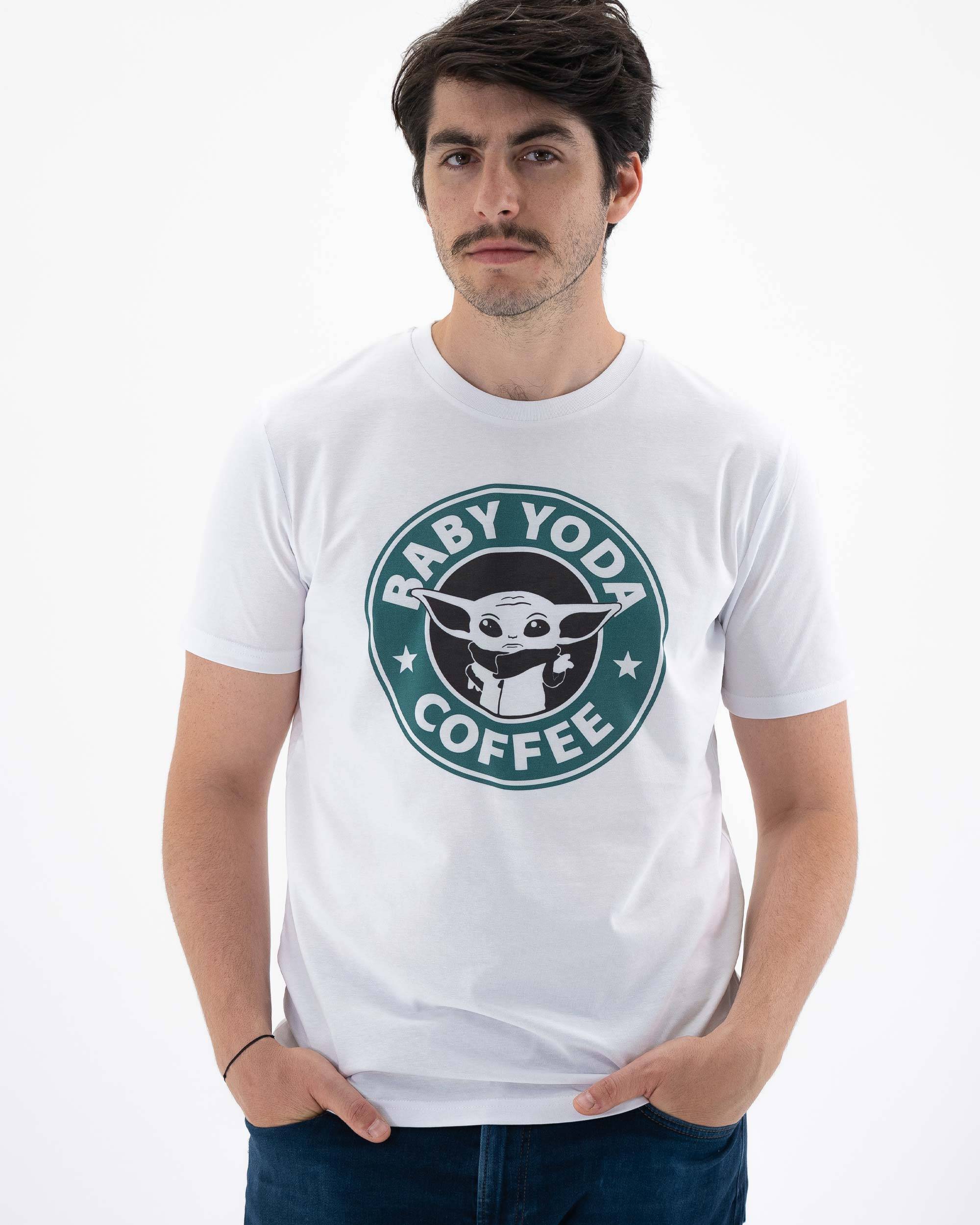 T-shirt Baby Yoda Coffee (en promo) Grafitee