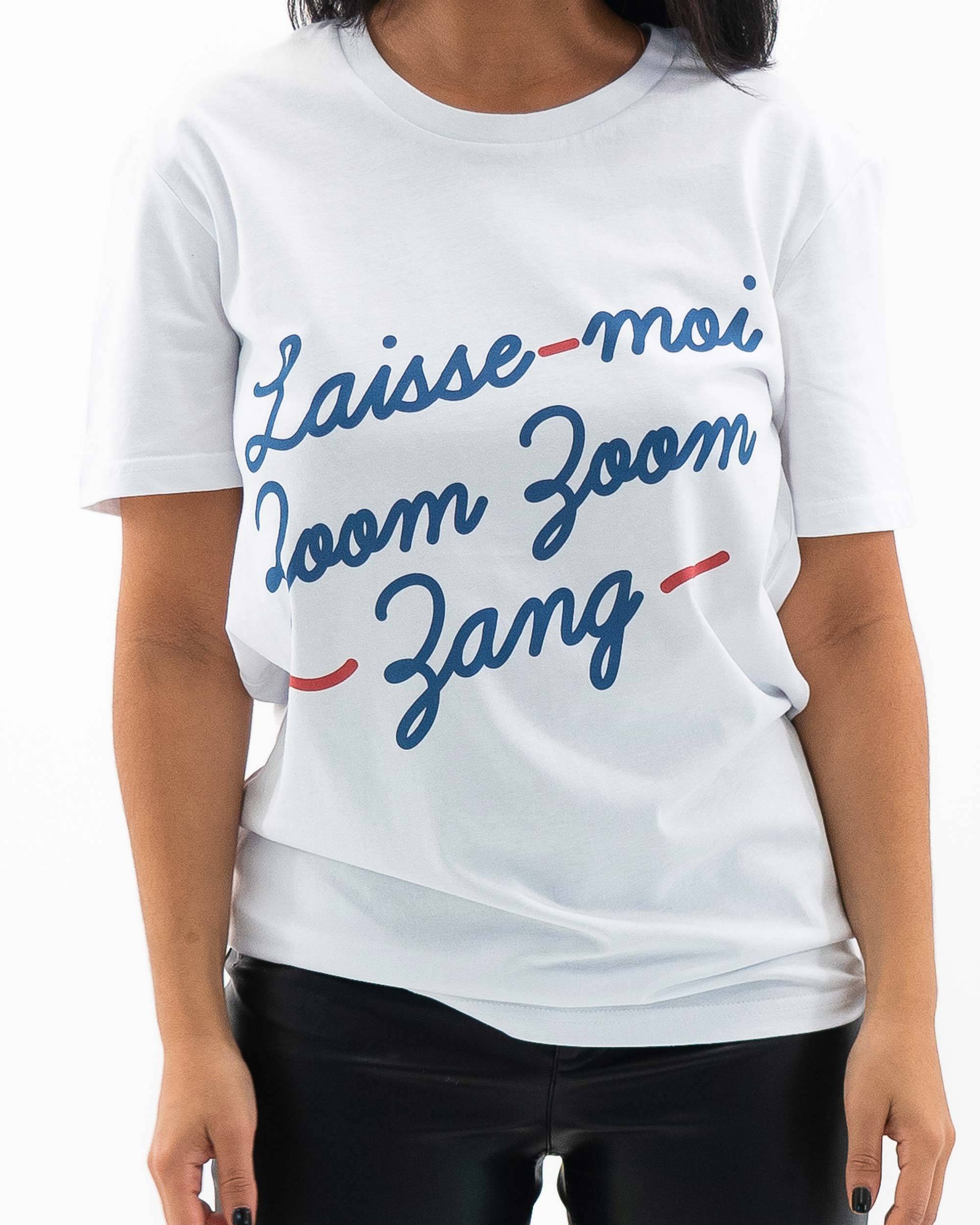 T-shirt Zoom Zoom Zang (en promo) de couleur Blanc