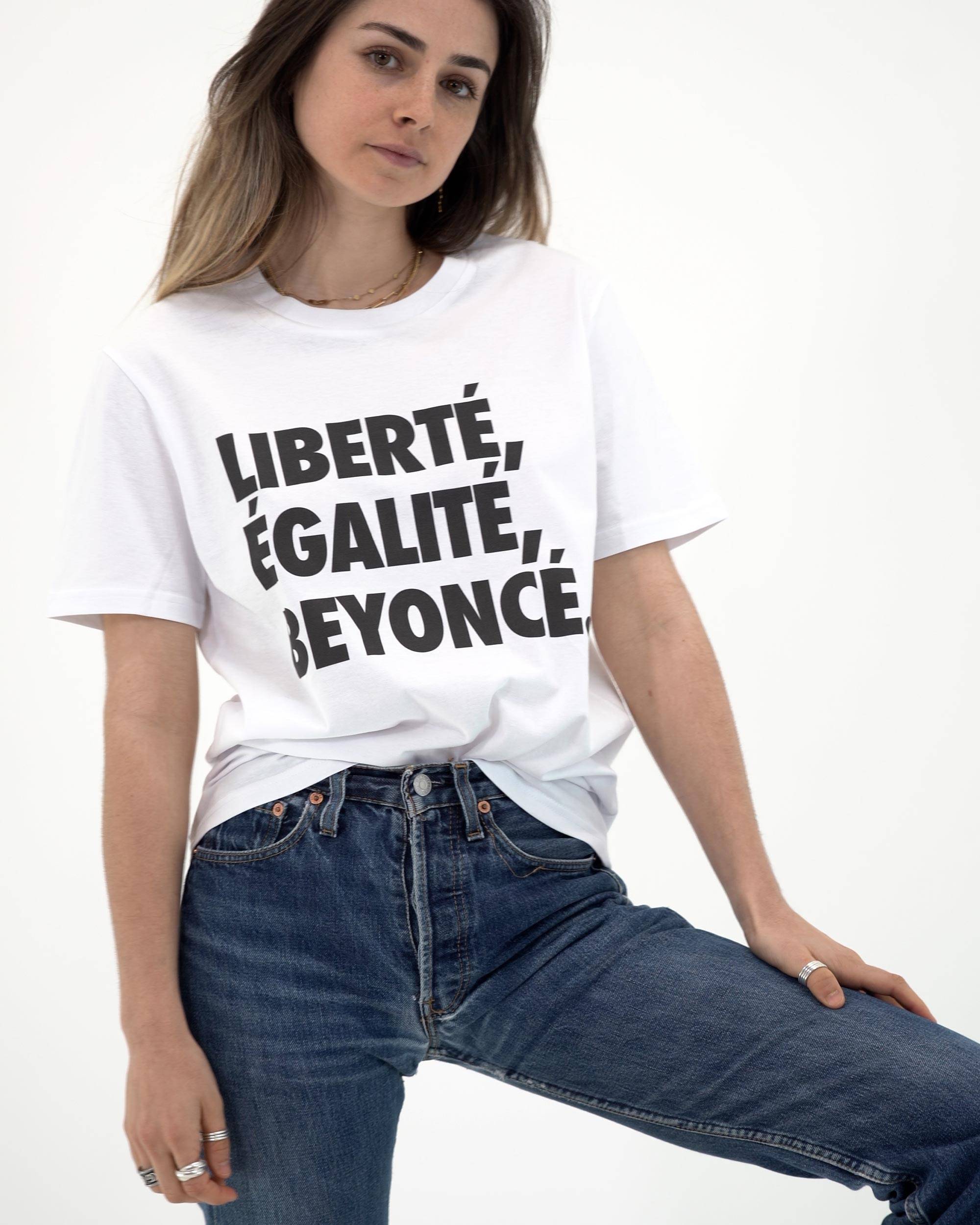 T-shirt Liberté, Égalité, Beyoncé (en promo) Grafitee