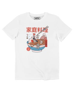 T-shirt Ramen et Mini Chats (en promo) Grafitee