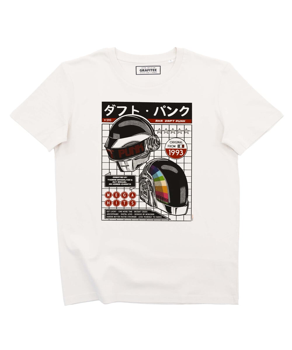 T-shirt Daft Punk Japon (en promo) Grafitee