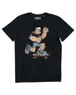 T-shirt Popeye Skateur (en promo) Grafitee