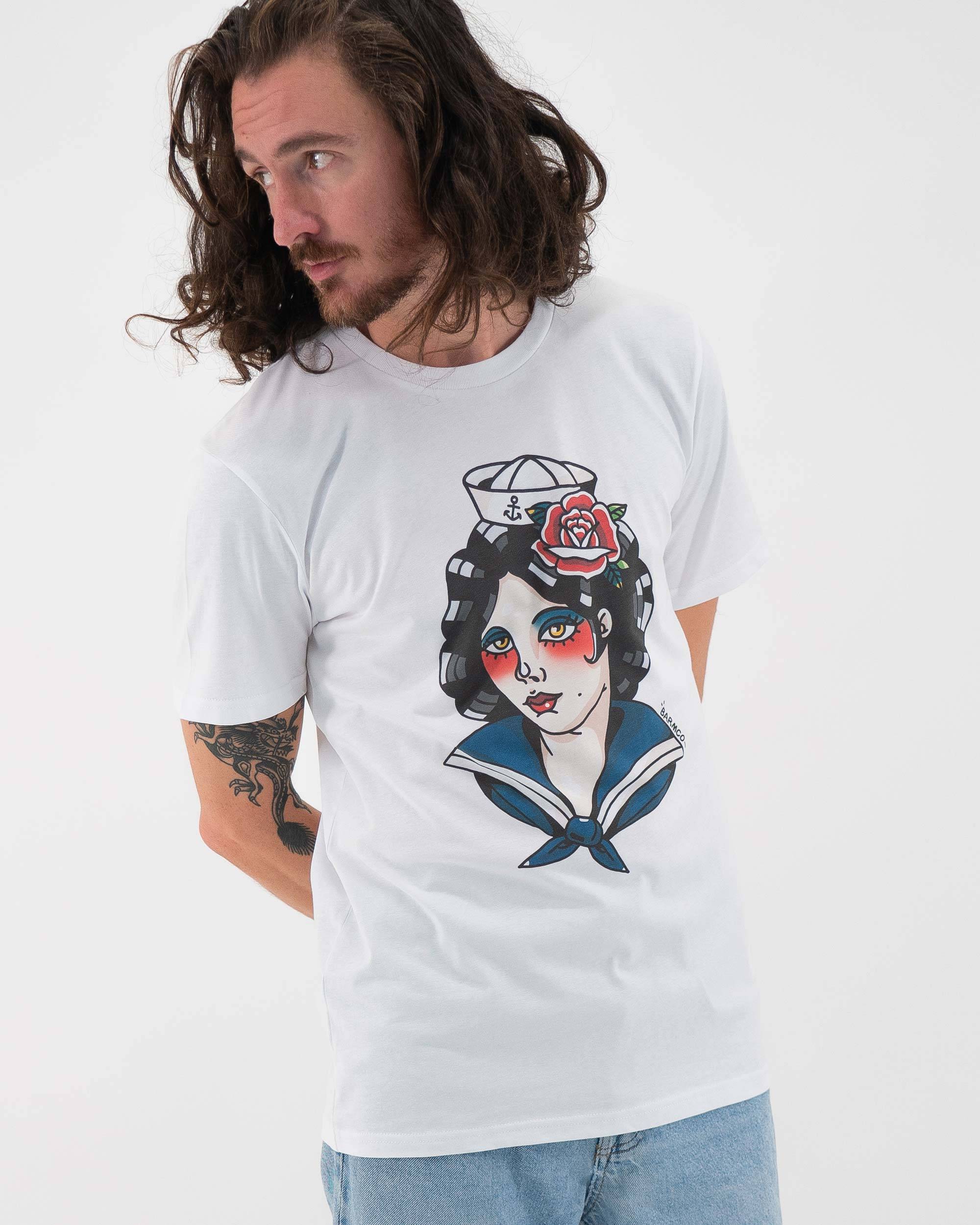 T-shirt Navy Pin Up (en promo) Grafitee