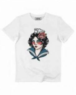 T-shirt Navy Pin Up (en promo) Grafitee