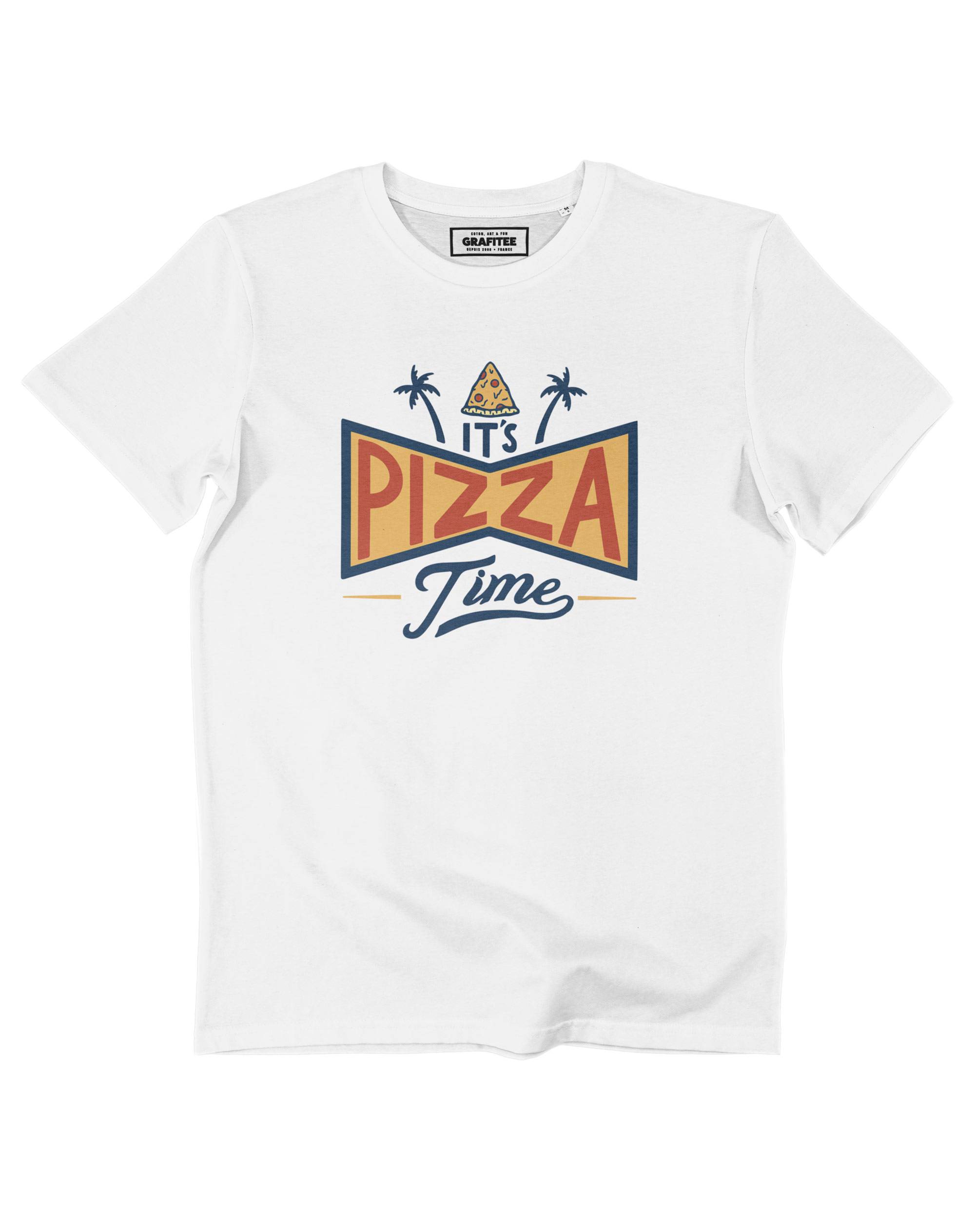 T-shirt It's Pizza Time (en promo) Grafitee