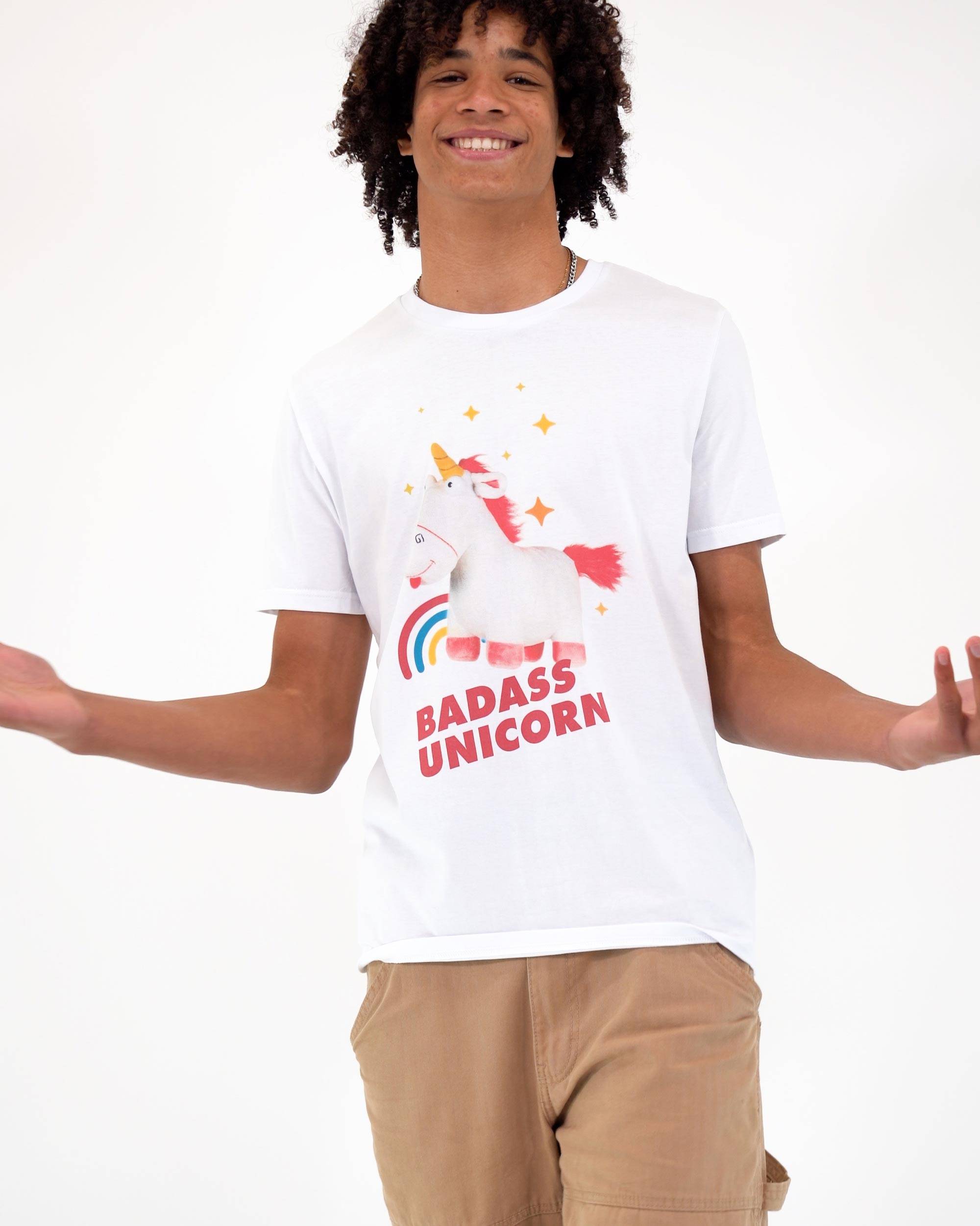 T-shirt Badass Unicorn (en promo) Grafitee