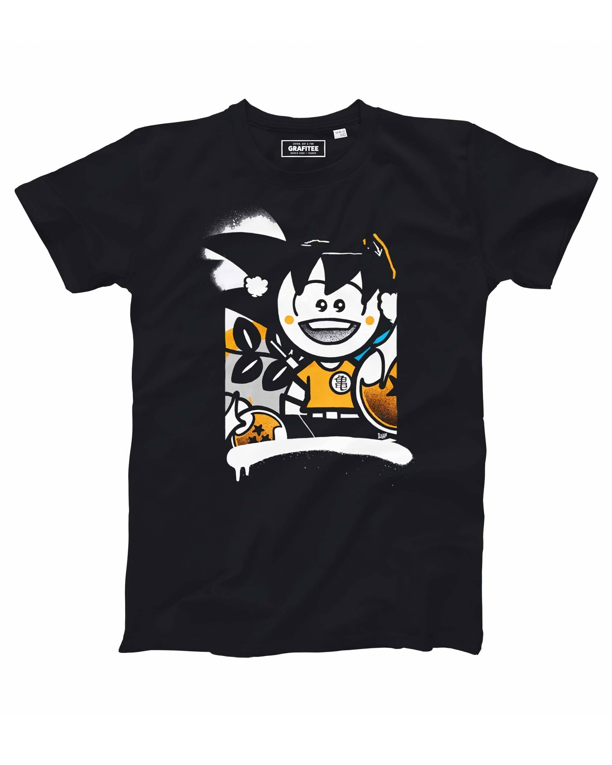 T-shirt Street Goku (en promo) Grafitee