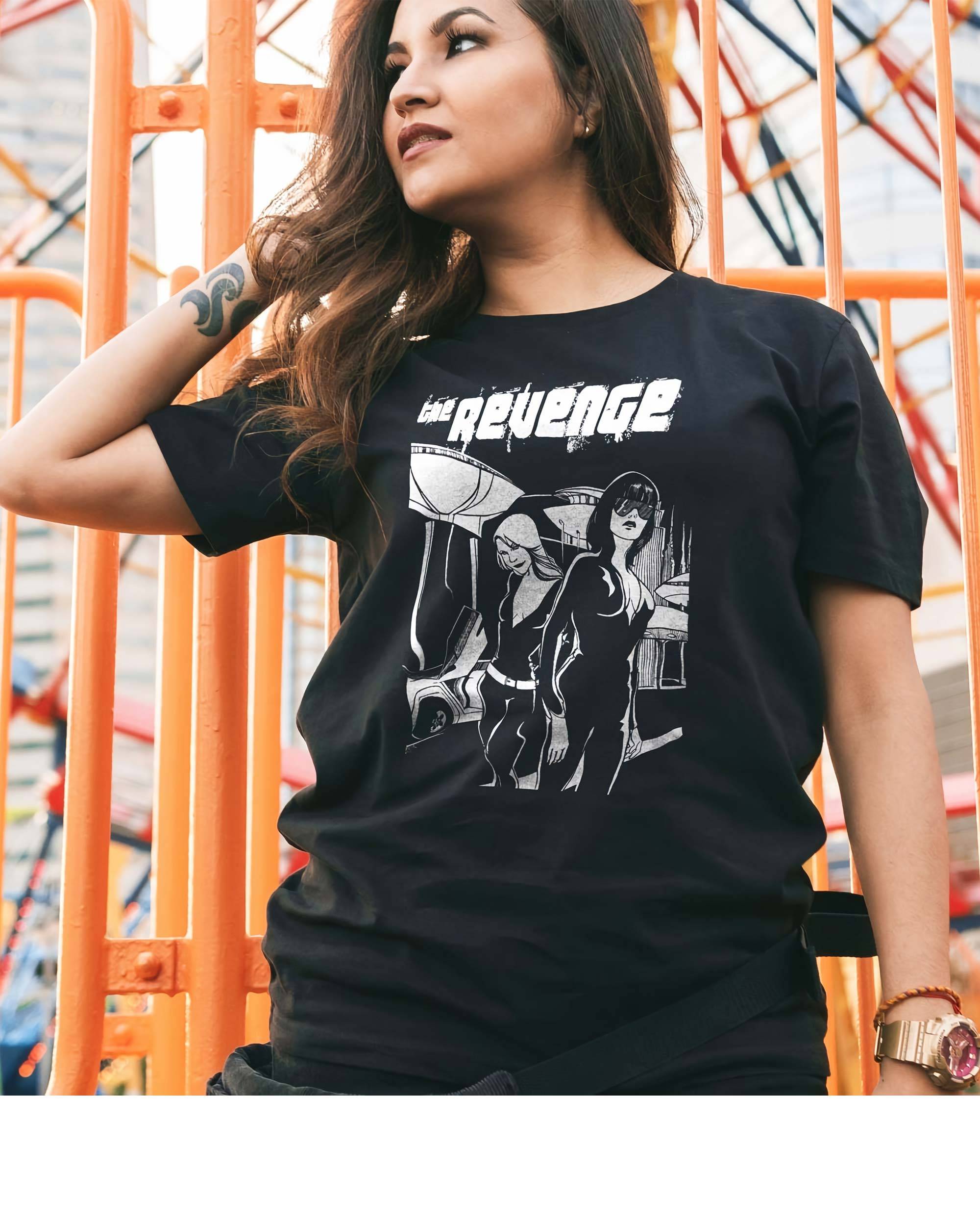 T-shirt The Revenge (en promo) de couleur Noir