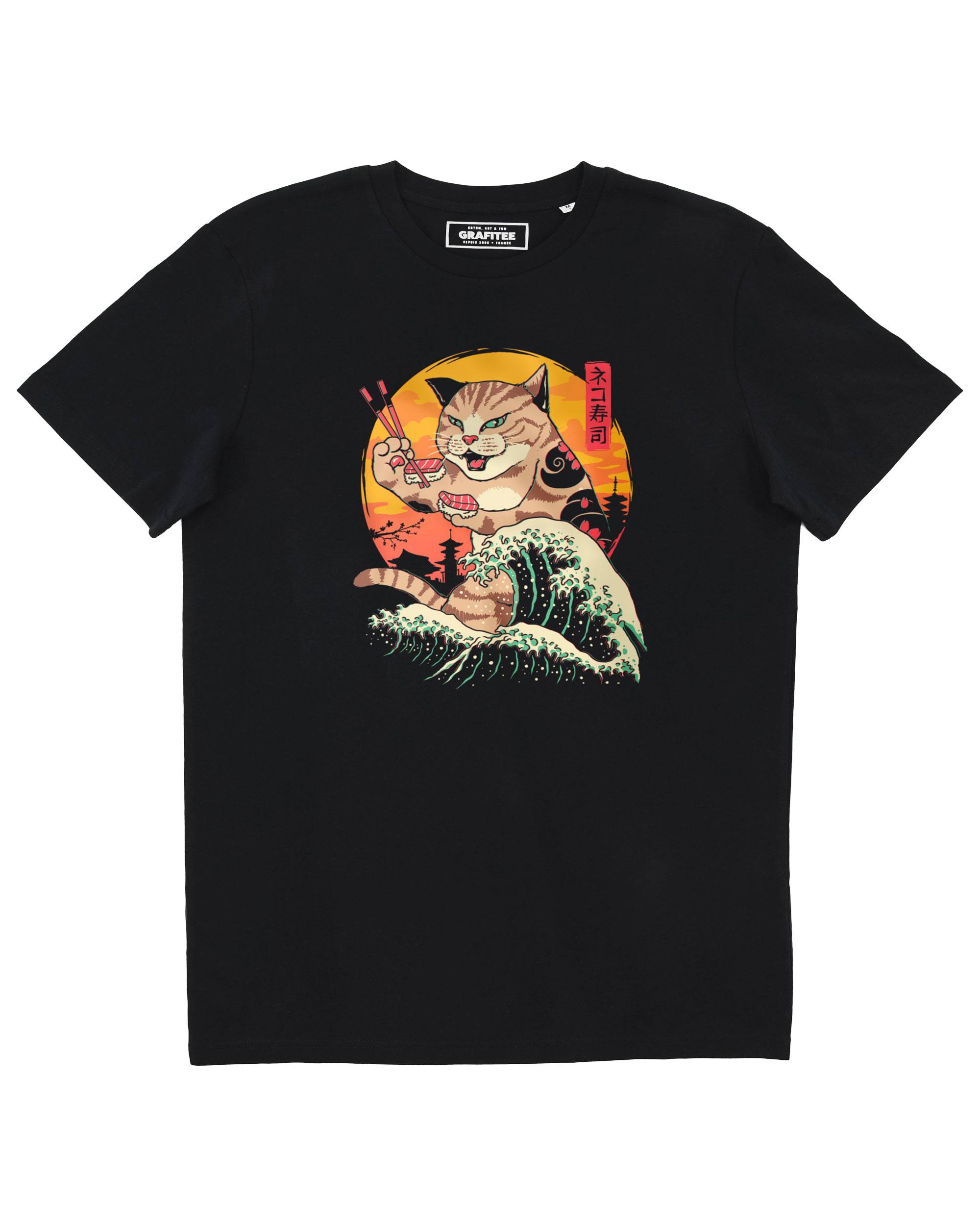 T-shirt Neko Sushi (en promo) Grafitee