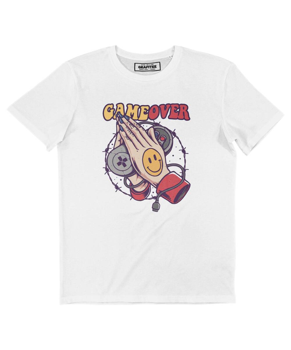 T-shirt Manette Game Over (en promo) Grafitee