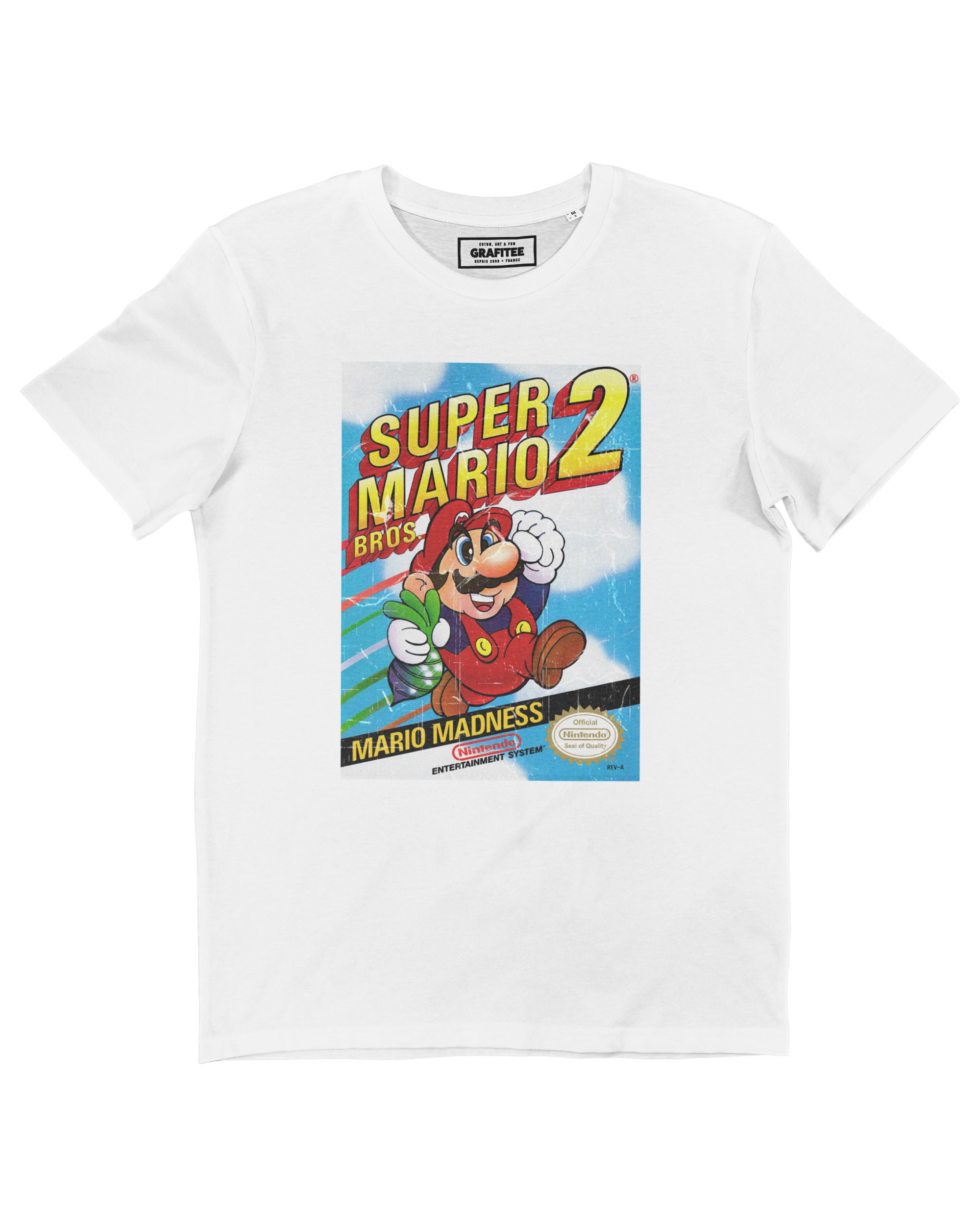 T-shirt Super Mario Bros 2 (en promo) Grafitee