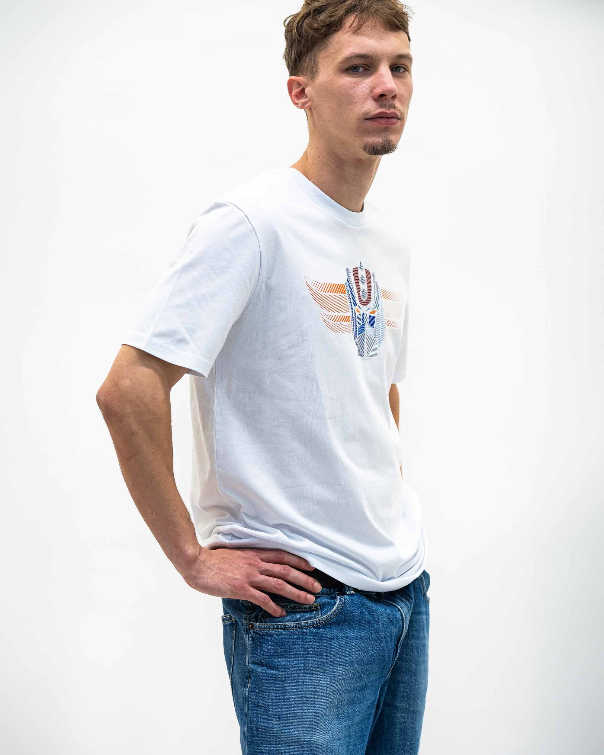 T-shirt Goldorak RVB (en promo) de couleur Noir