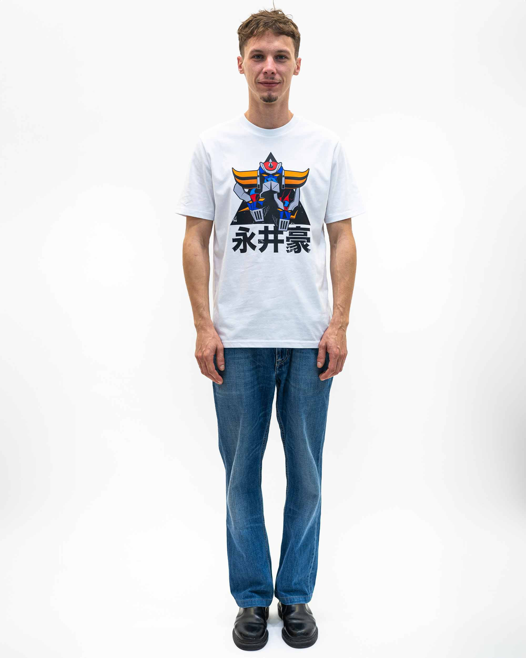 T-shirt Mecha Trio (en promo) de couleur Blanc