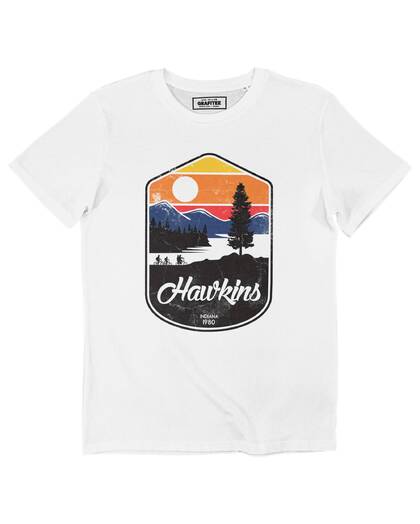 T-shirt Hawkins Badge (en promo) Grafitee