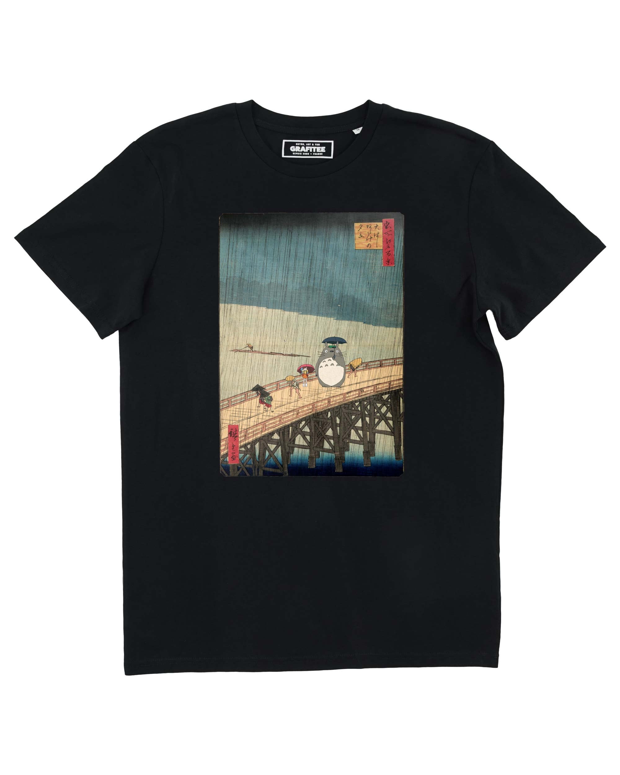 T-shirt Floating Rain (en promo) de couleur Blanc