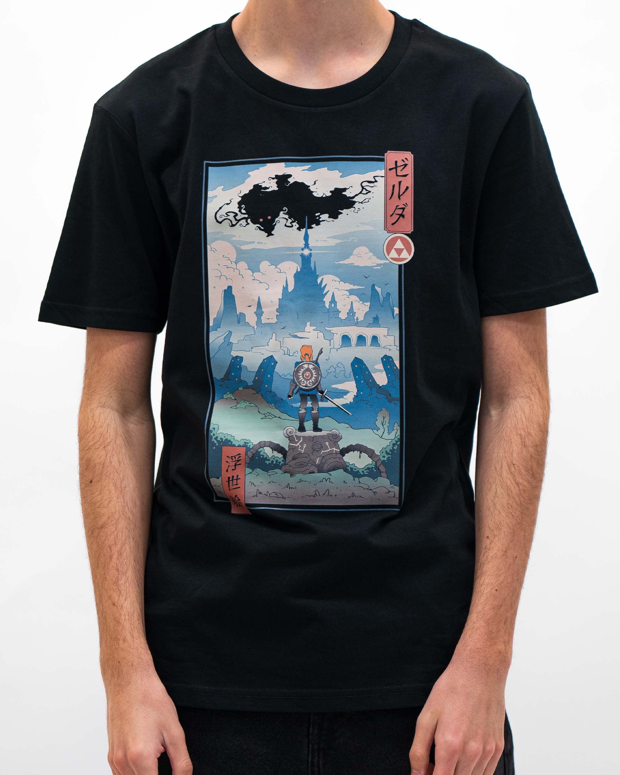 T-shirt The Legend Ukiyo-E (en promo) de couleur Blanc