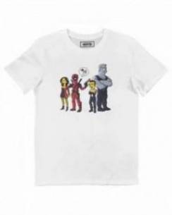 T-shirt Deadpool Simpsonized (en promo) Grafitee