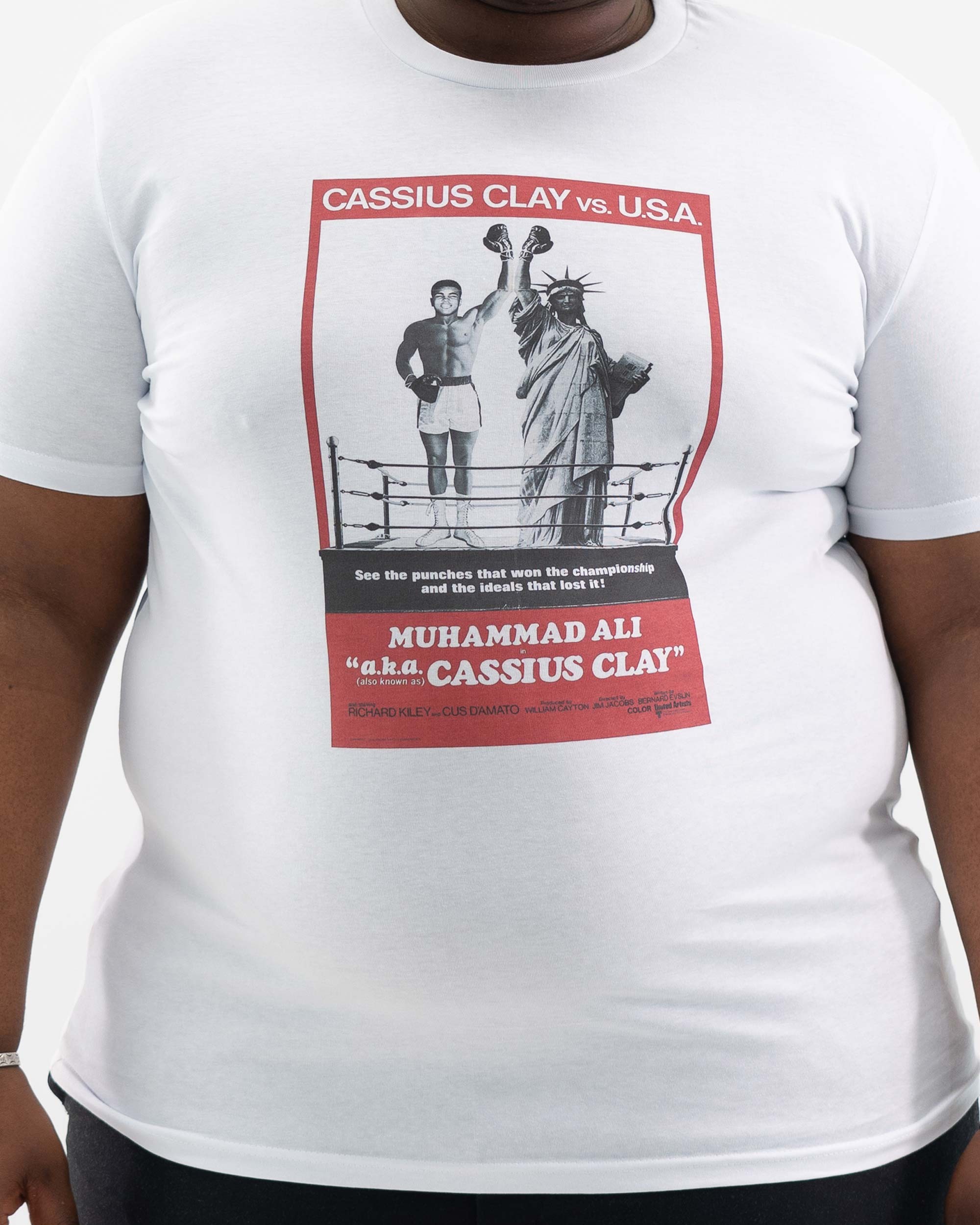 T-shirt Ali vs. USA (en promo) Grafitee