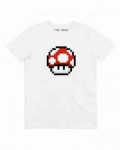 T-shirt Pixel Champignon (en promo) Grafitee