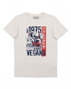 T-shirt Fighting Against Vegans (en promo) Grafitee