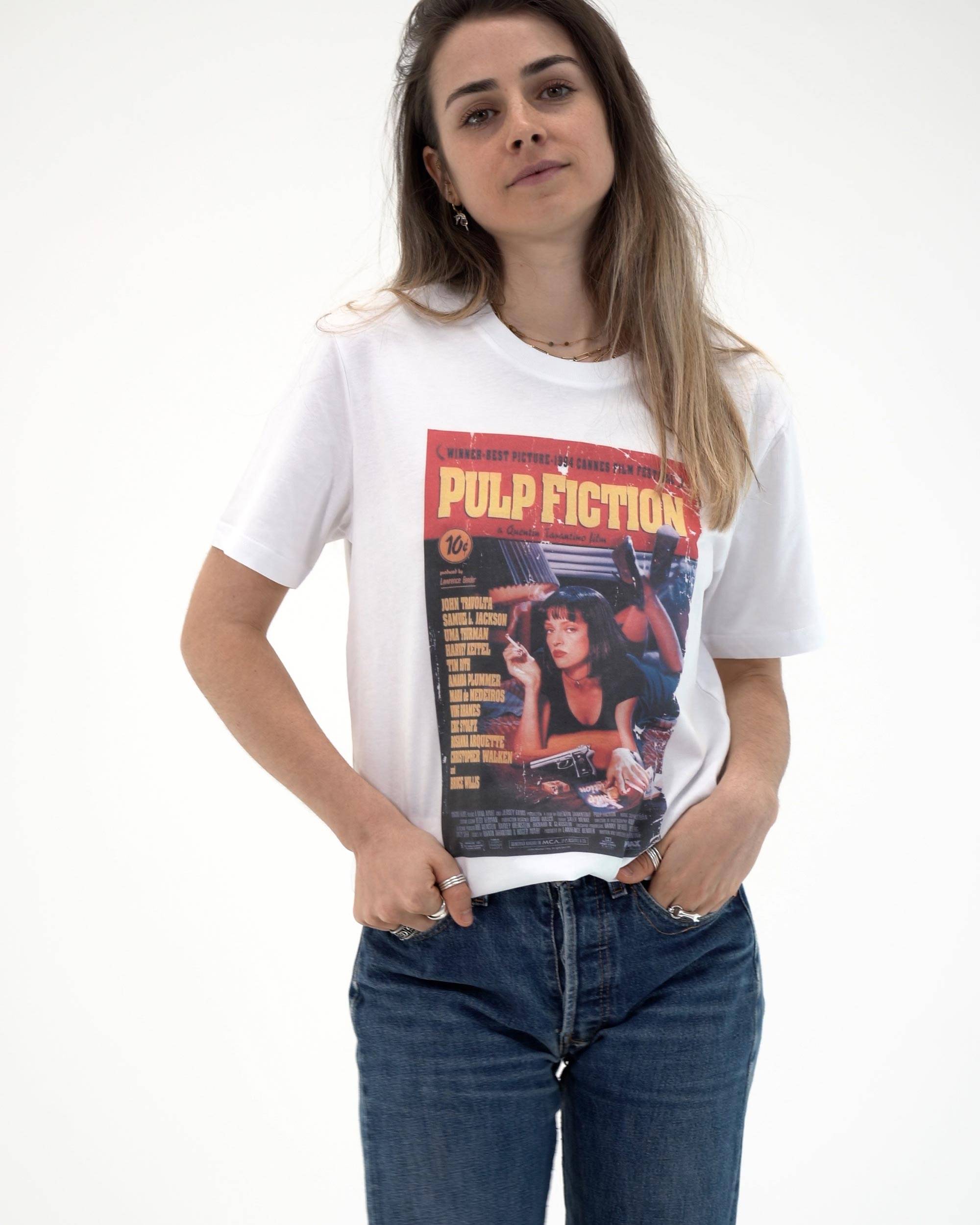 T-shirt Affiche Pulp Fiction (en promo) Grafitee