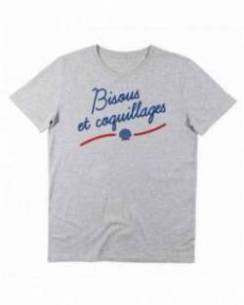 T-shirt Bisous et Coquillages (en promo) Grafitee