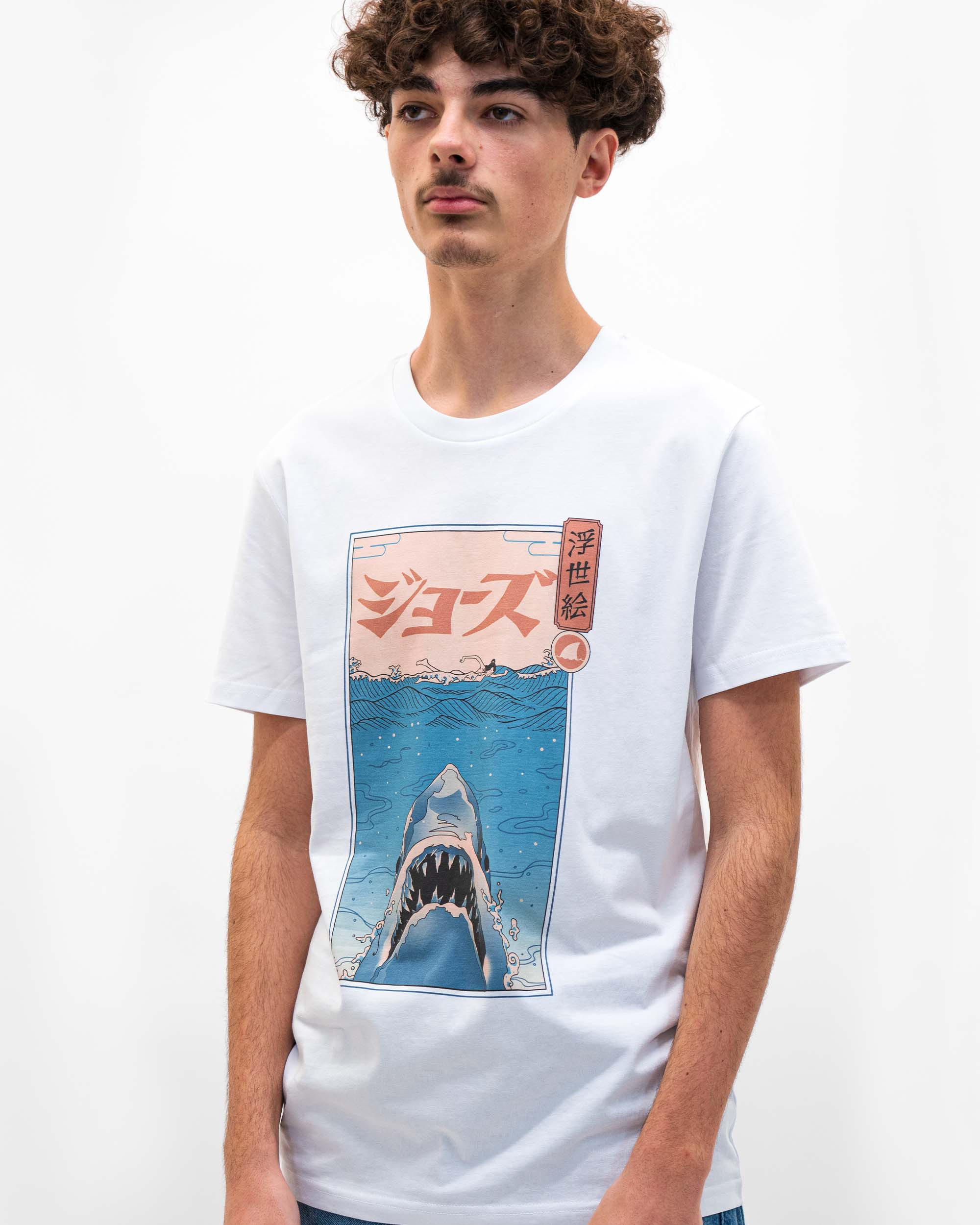 T-shirt Requin Ukiyo-e (en promo) Grafitee