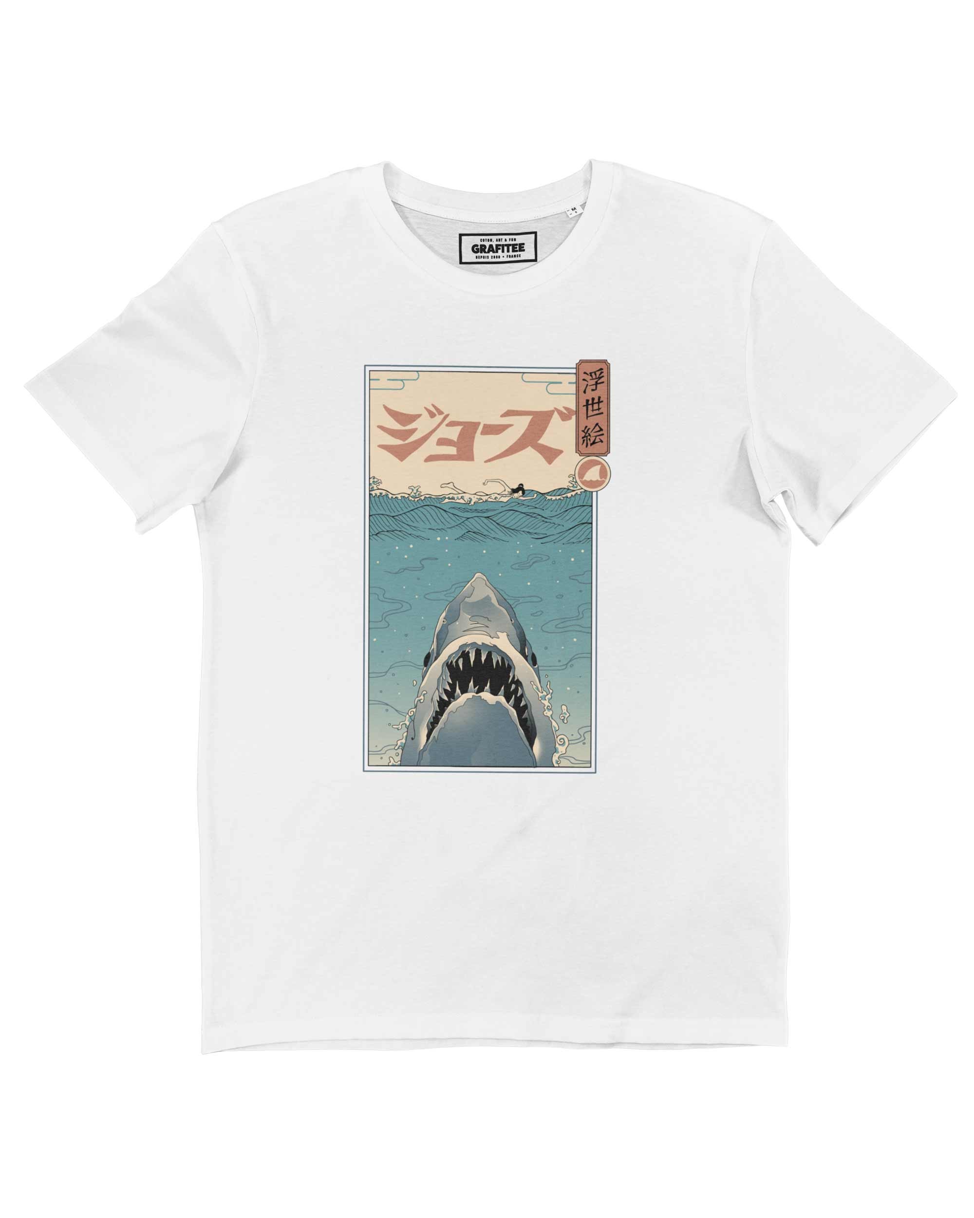 T-shirt Requin Ukiyo-e (en promo) Grafitee