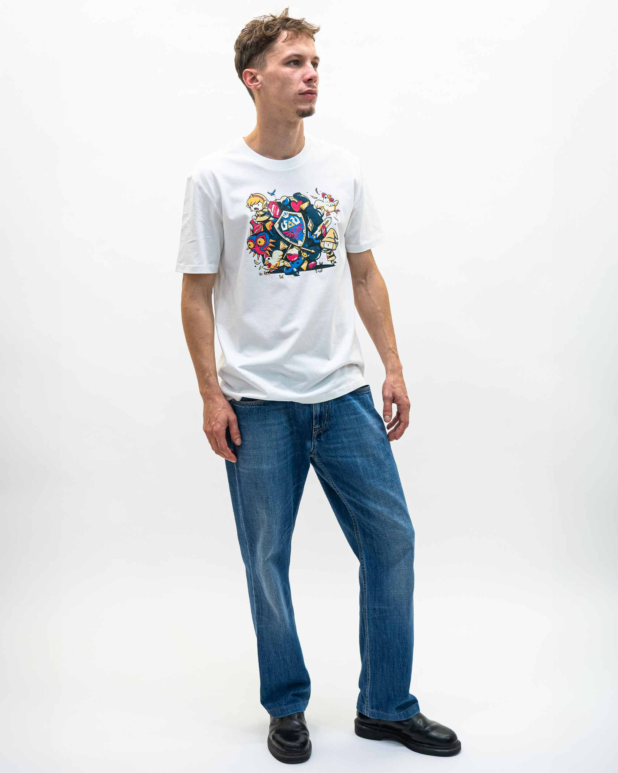 T-shirt Link Katamari (en promo) de couleur Blanc cassé