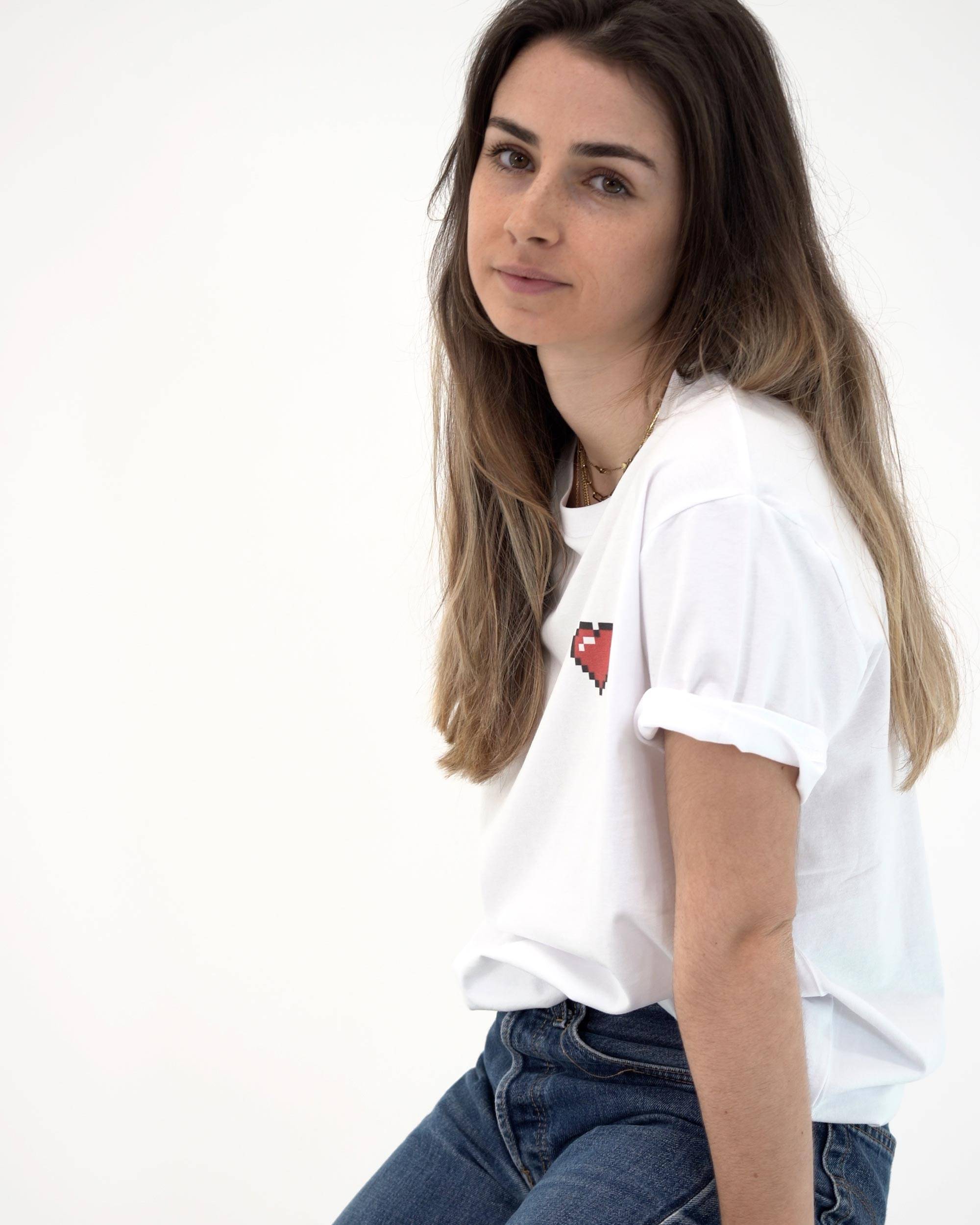 T-shirt Emoji Coeur (en promo) Grafitee