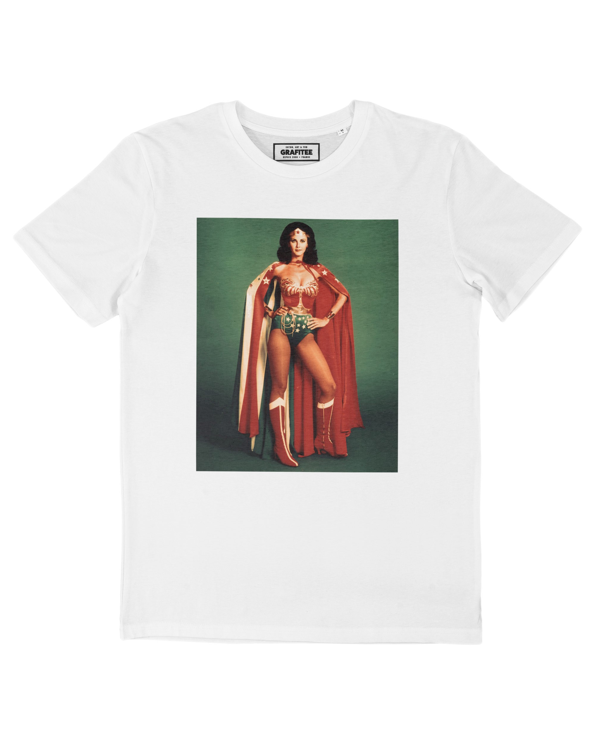 T-shirt Wonder Woman Vintage (en promo) Grafitee