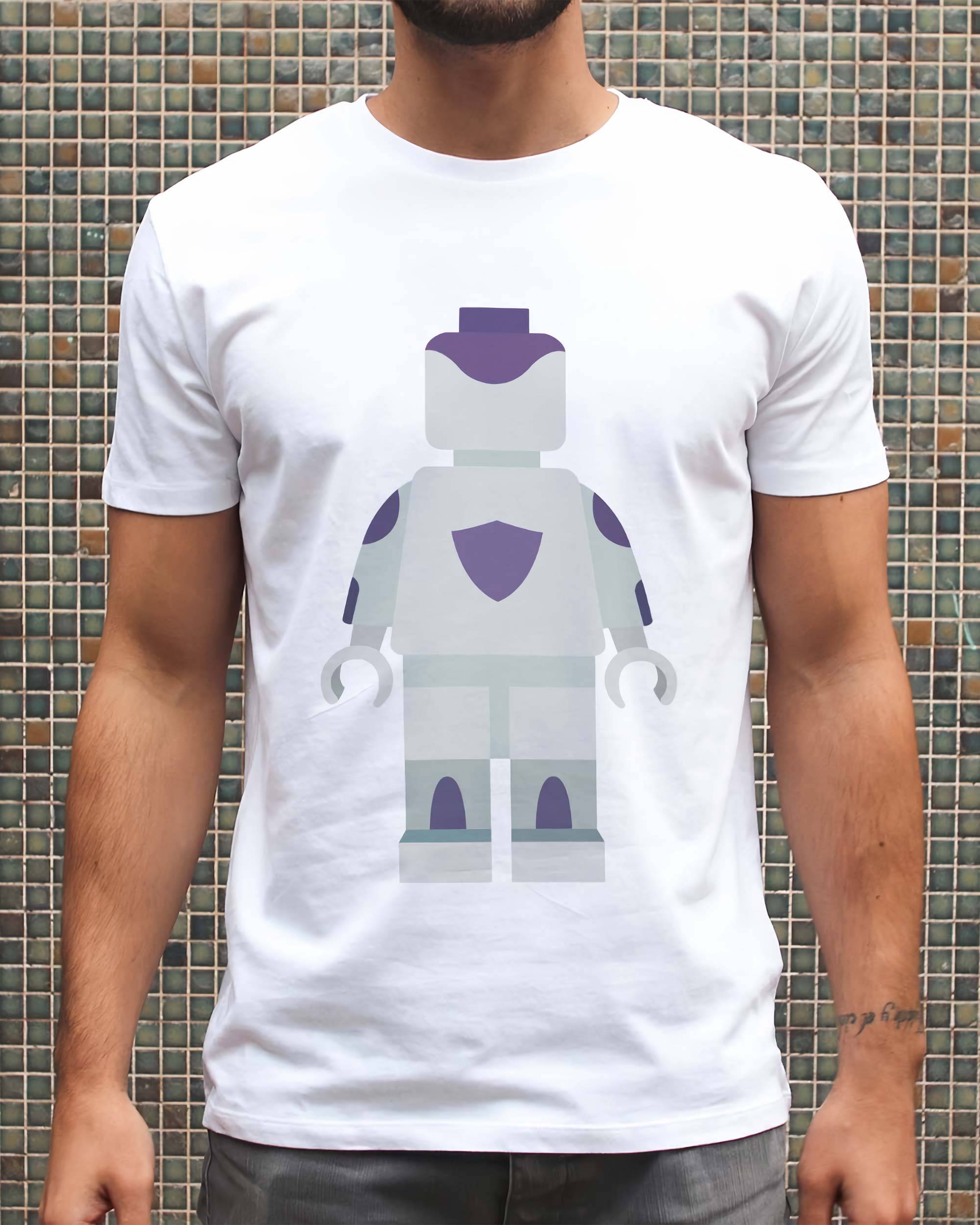 T-shirt Lego Freezer (en promo) de couleur Blanc