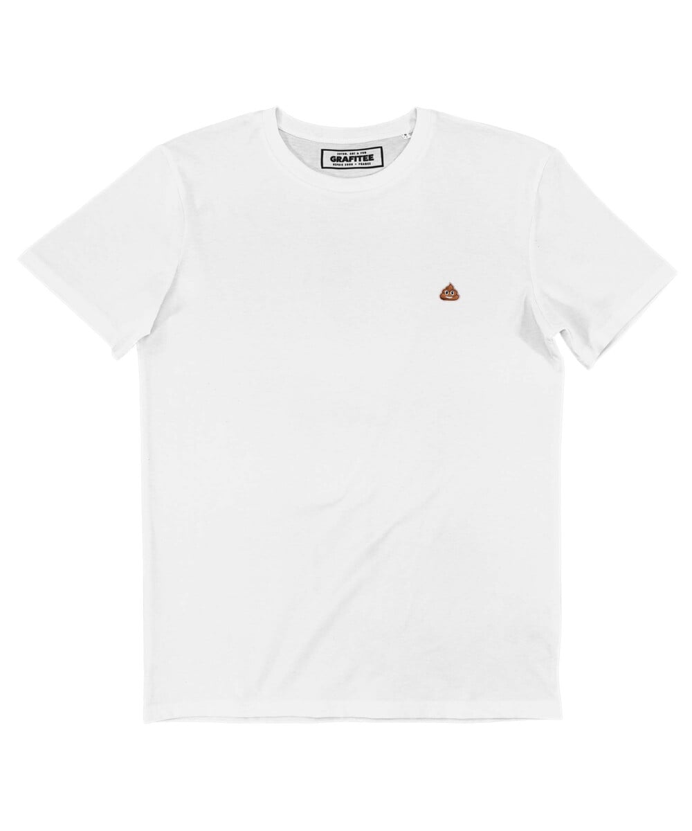 T-shirt à écusson Poop Grafitee