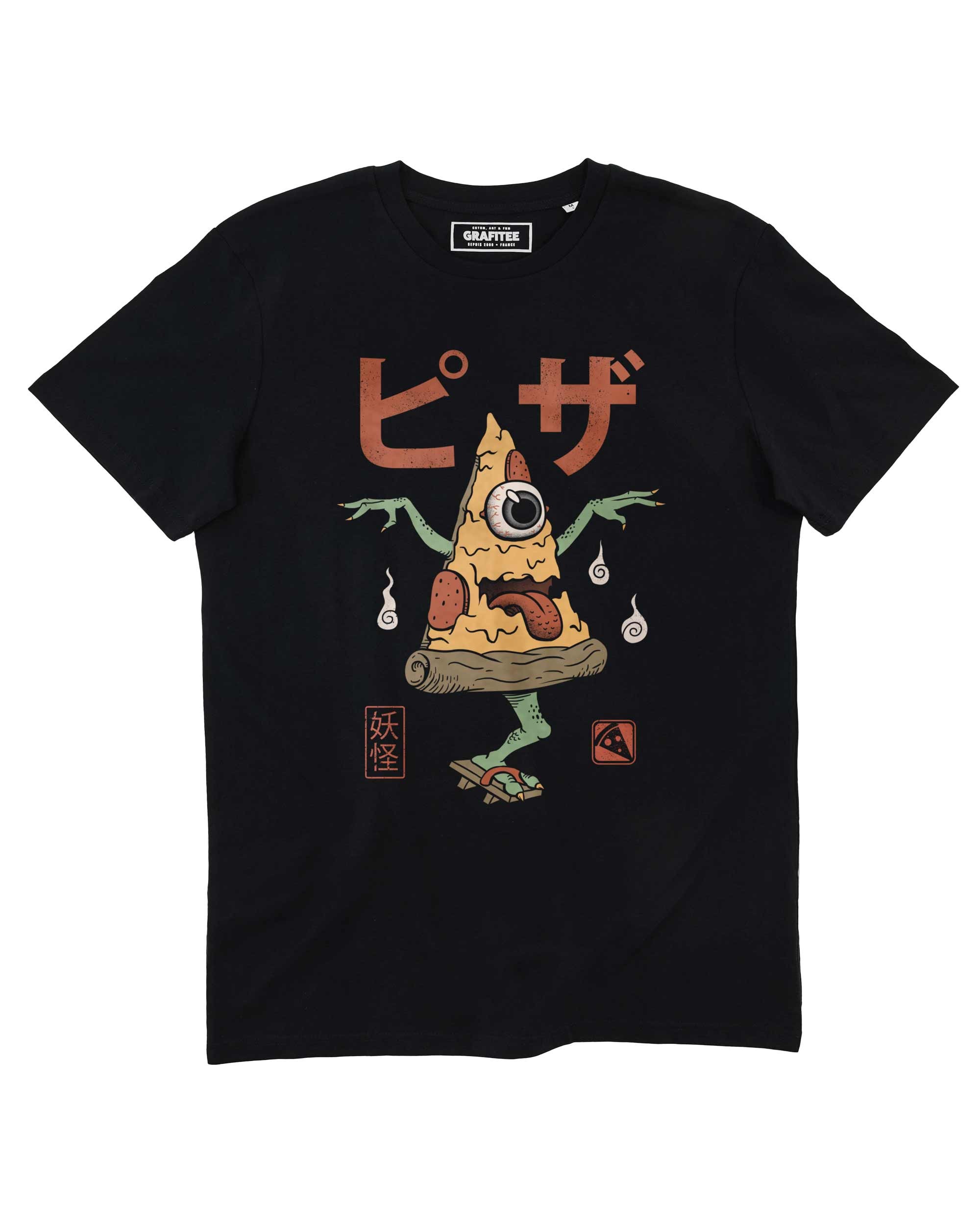 T-shirt Pizza Yokai (en promo) Grafitee