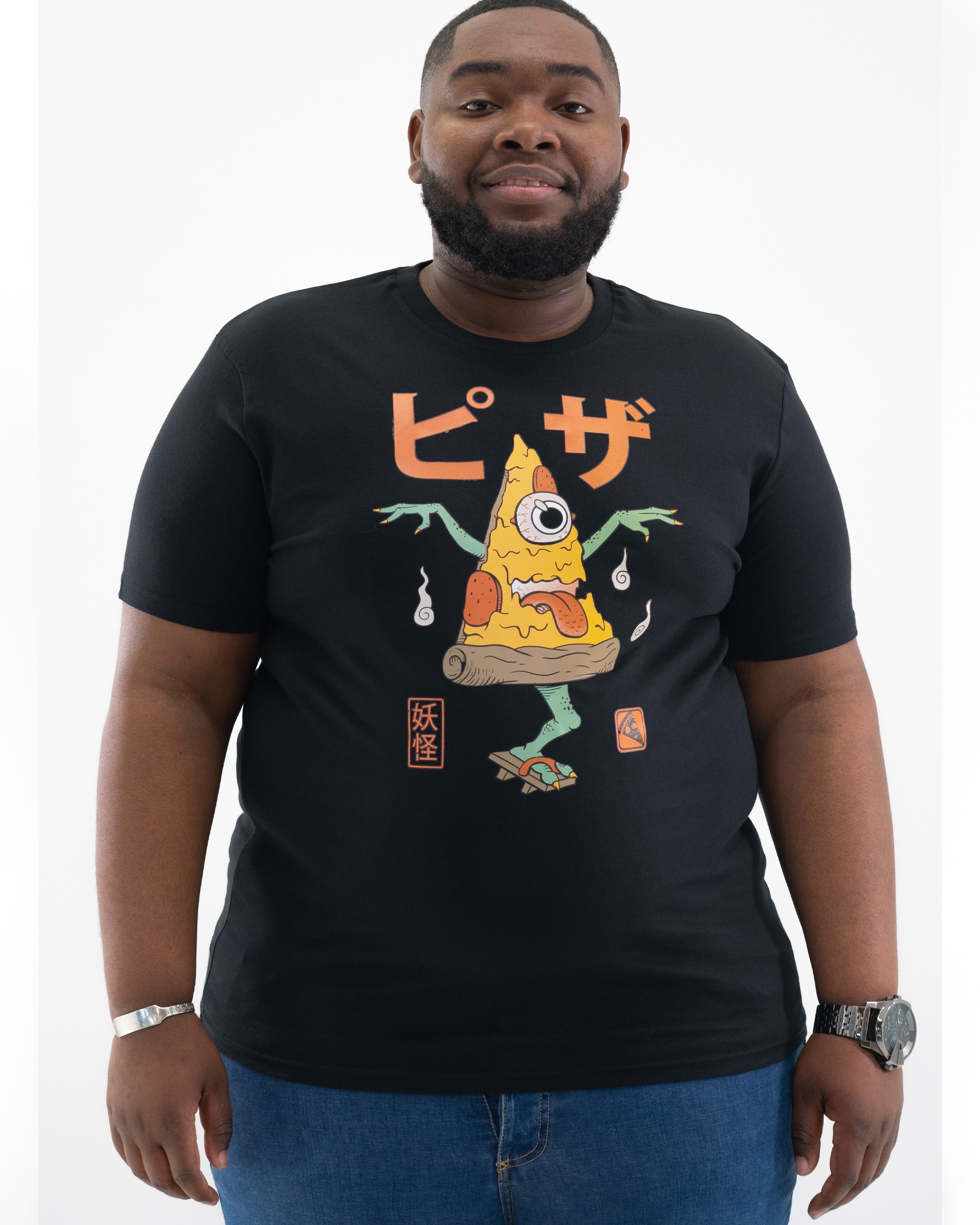 T-shirt Pizza Yokai (en promo) Grafitee