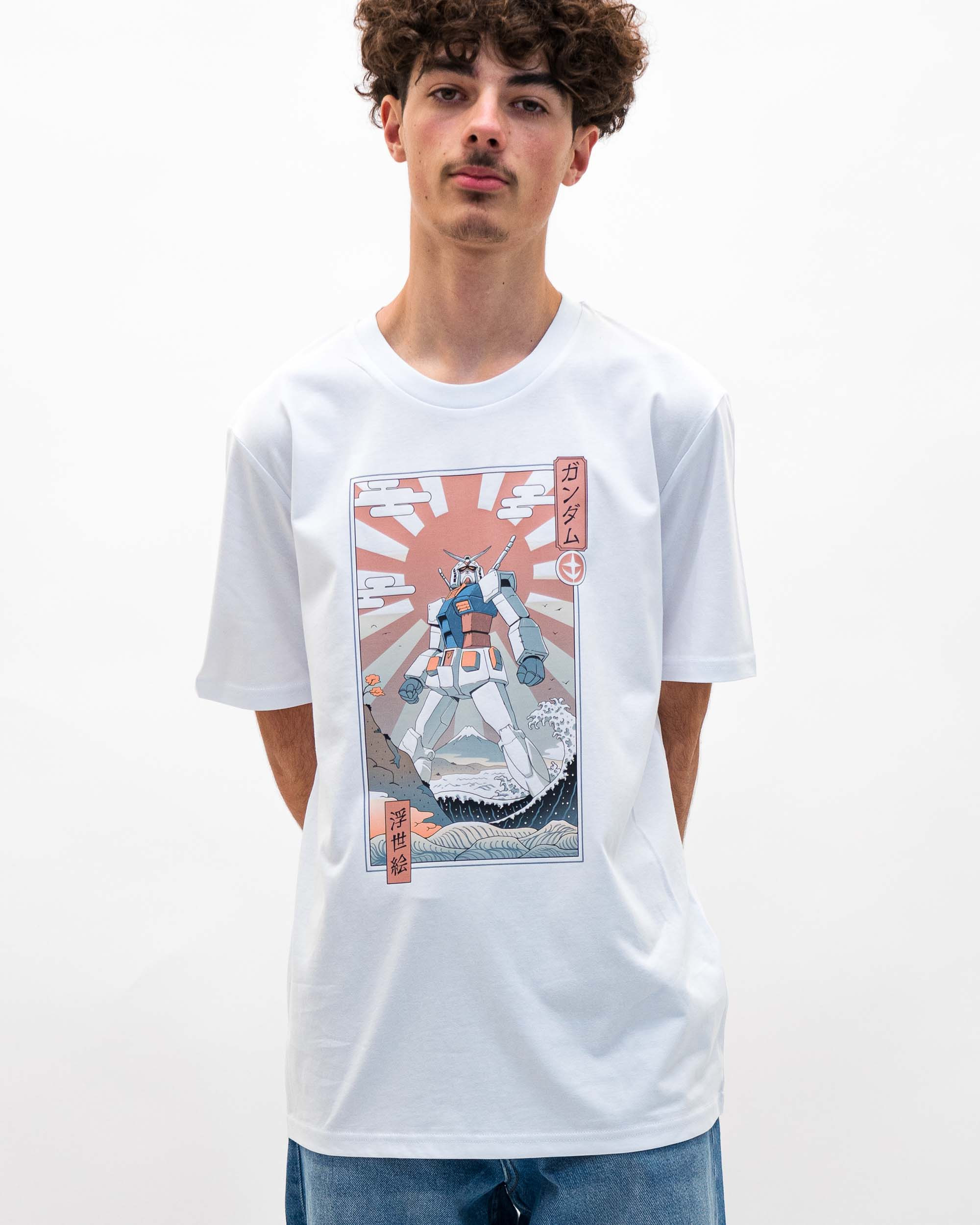 T-shirt Mobile Suit Gundam Ukiyo-e (en promo) Grafitee